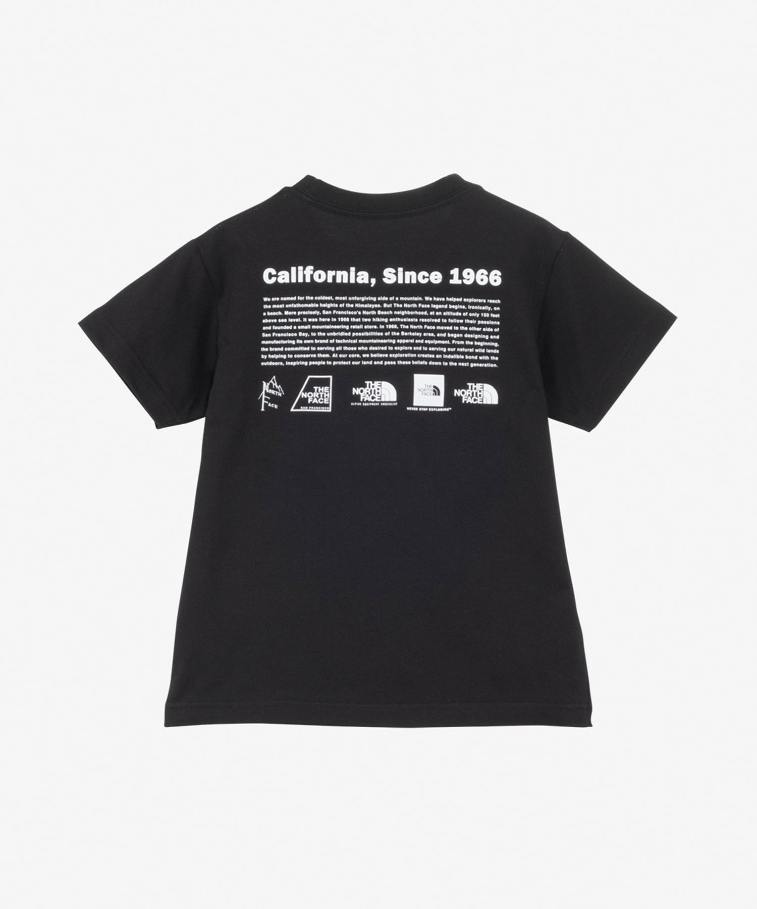 THE NORTH FACE ザ・ノース・フェイス Tシャツ キッズ 半袖 UVカット トドラーショートスリーブヒストリカルロゴティー NTT32556(WW-100cm)