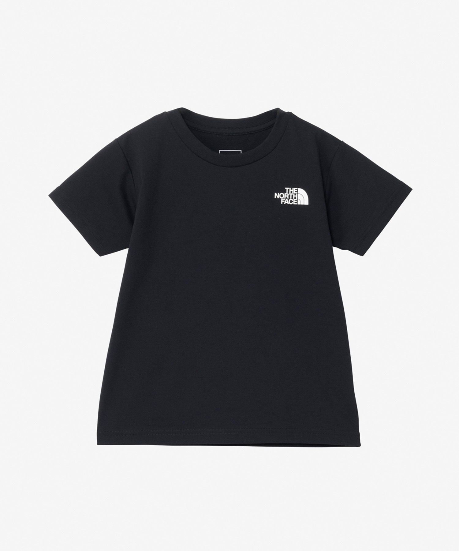 THE NORTH FACE ザ・ノース・フェイス Tシャツ キッズ 半袖 吸汗速乾 UVカット トドラーショートスリーブイーエスサーキュレーションティー NTT32577(W-100cm)