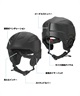 northpeak ノースピーク JUNIOR HELMET ジュニア ヘルメット スノーボード キッズ ムラサキスポーツ 25-26モデル MX I11 【2526】(MBK-F)