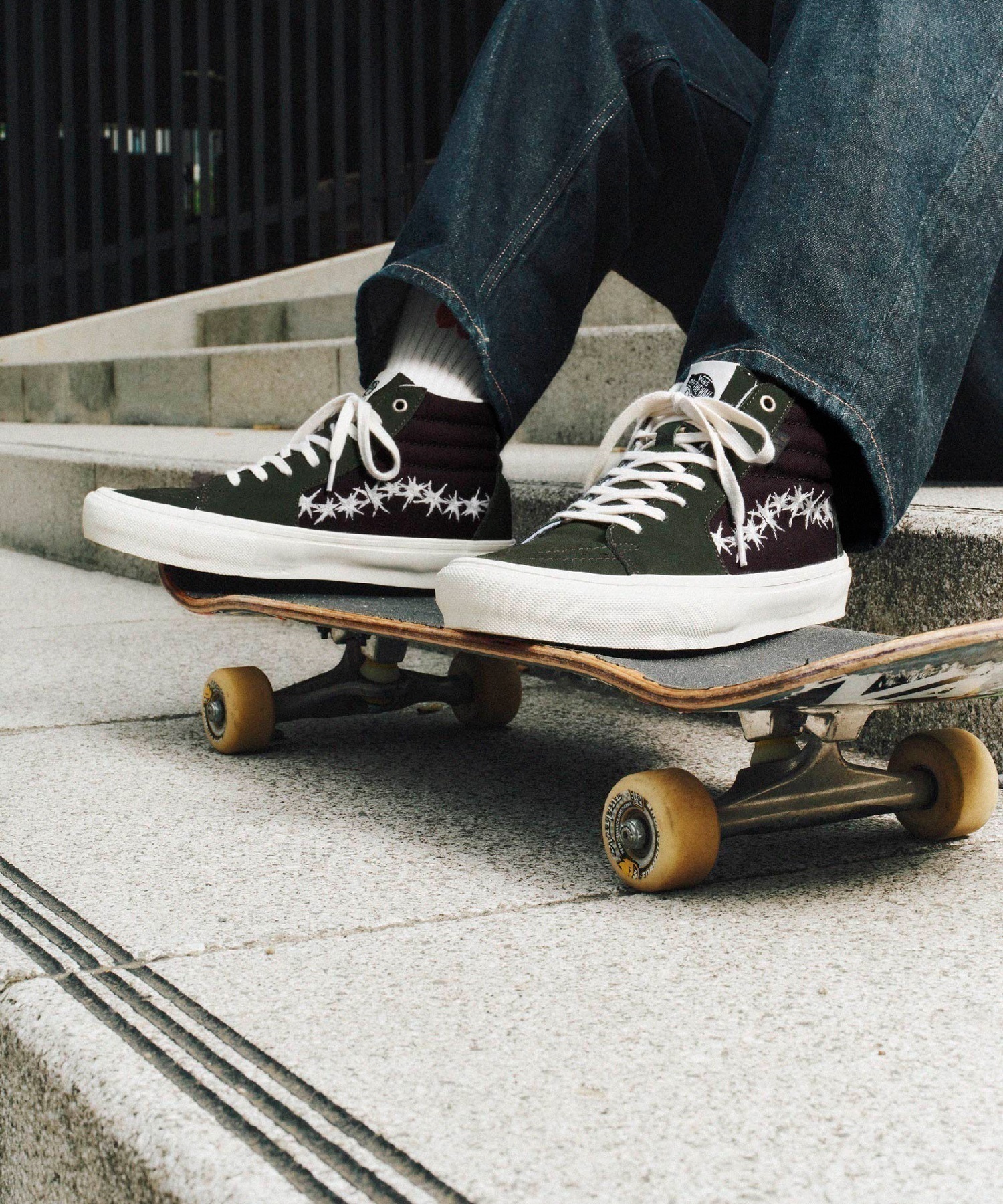 VANS バンズ スニーカー メンズ レディース 靴 シューズ 国内ムラサキスポーツ限定モデル スケシュー SKATE SK8-HI Splatter VN0A5FCC203(SPLGB-23.5cm)