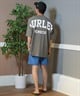 Hurley ハーレー ラッシュガード メンズ 半袖 Tシャツ バックプリント オーバーサイズ UVカット MUSS251035(WHT-M)