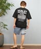 Hurley ハーレー ラッシュガード 半袖 メンズ Tシャツ バックプリント オーバーサイズ 水陸両用 UVカット MUSS251085(WHT-M)