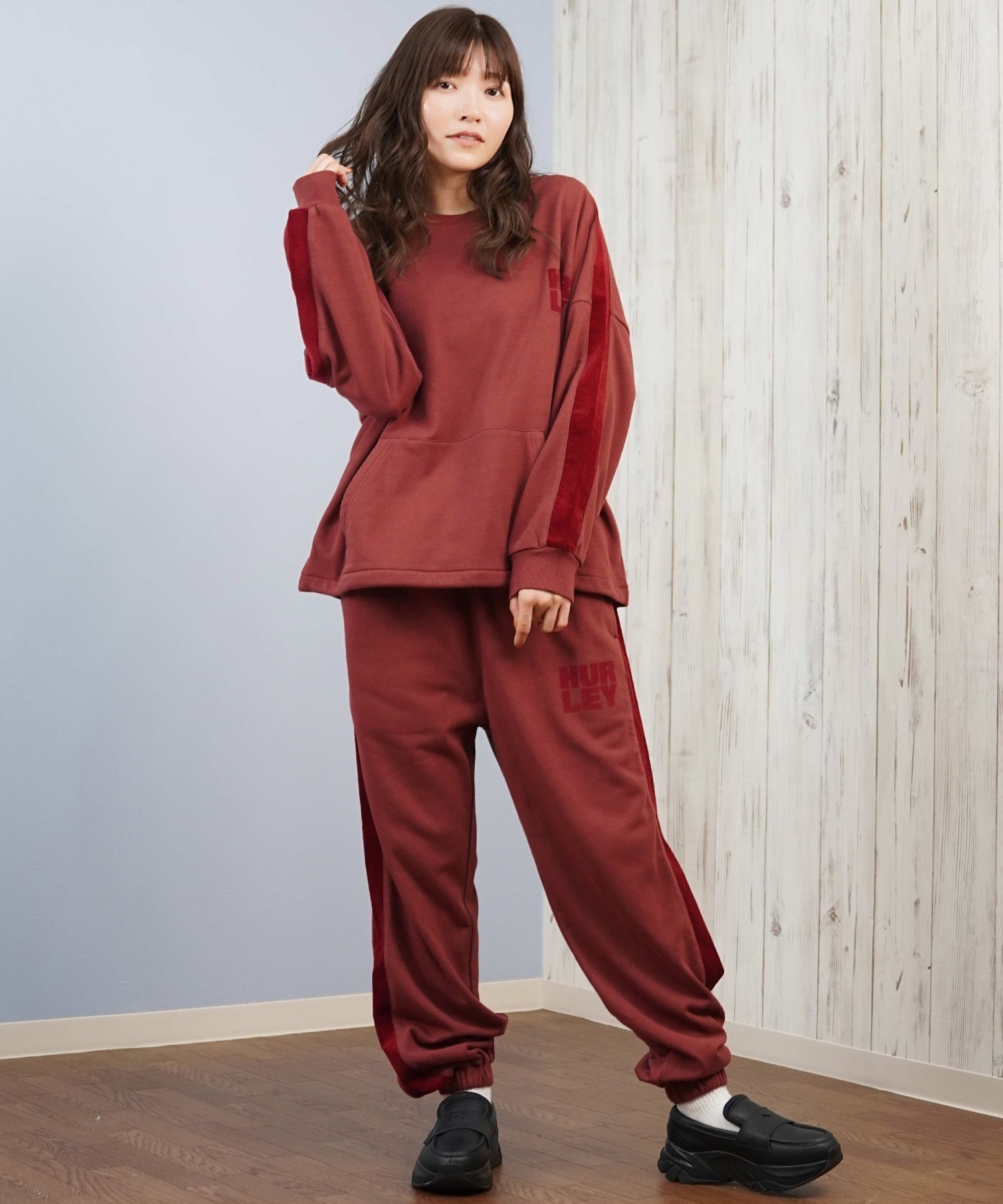 X-GIRL セットアップ