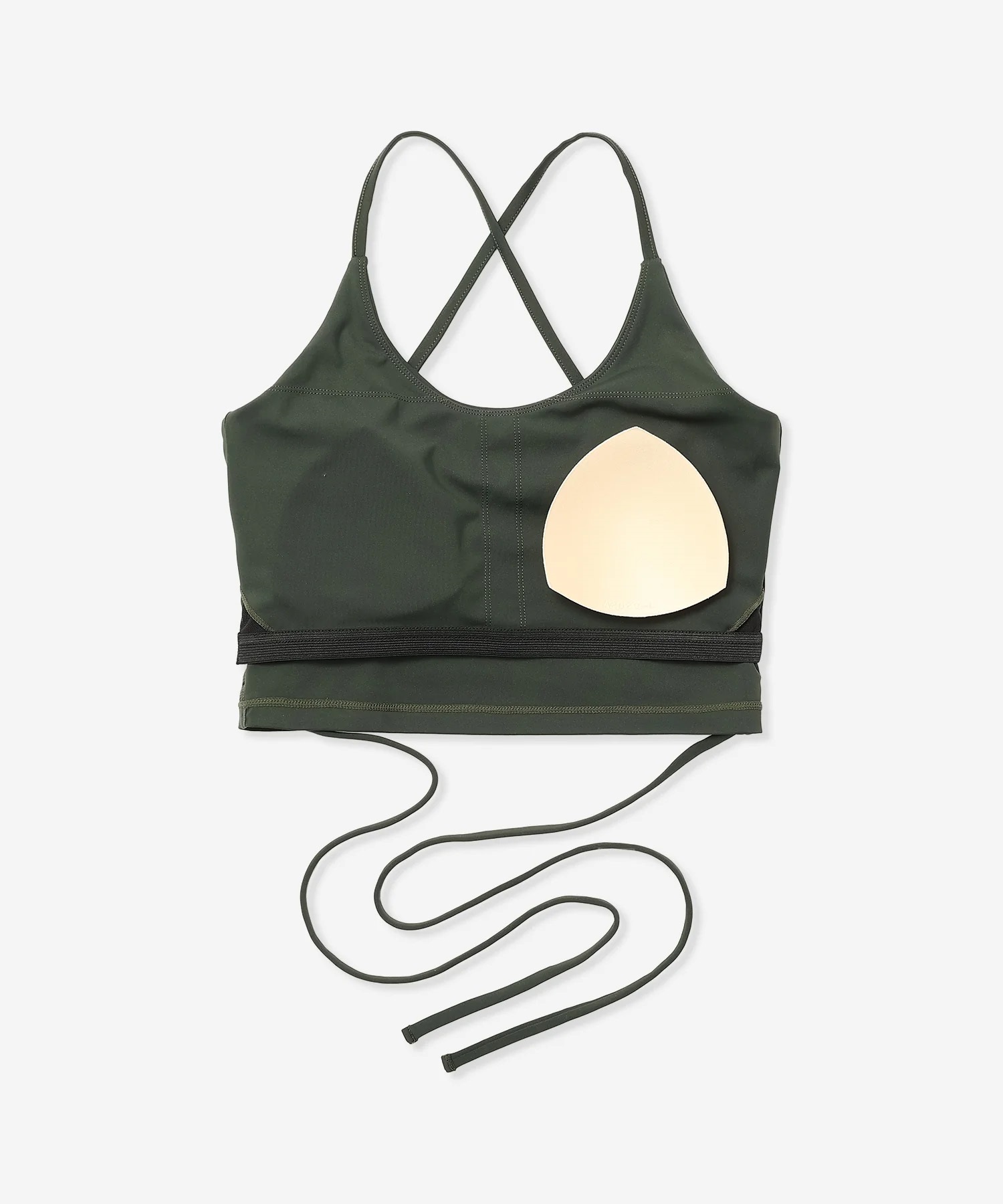 Hurley ハーレー 水着 レディース フィットネス トレーニングウェア スポーツブラ 水陸両用 UVカット WASB251034(BLK-S)