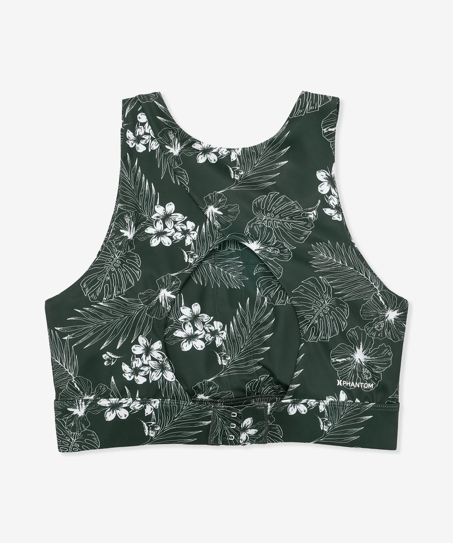 Hurley ハーレー 水着 レディース フィットネス トレーニングウェア スポーツブラ タンクトップ 水陸両用 UVカット WASB251051(BLK-S)