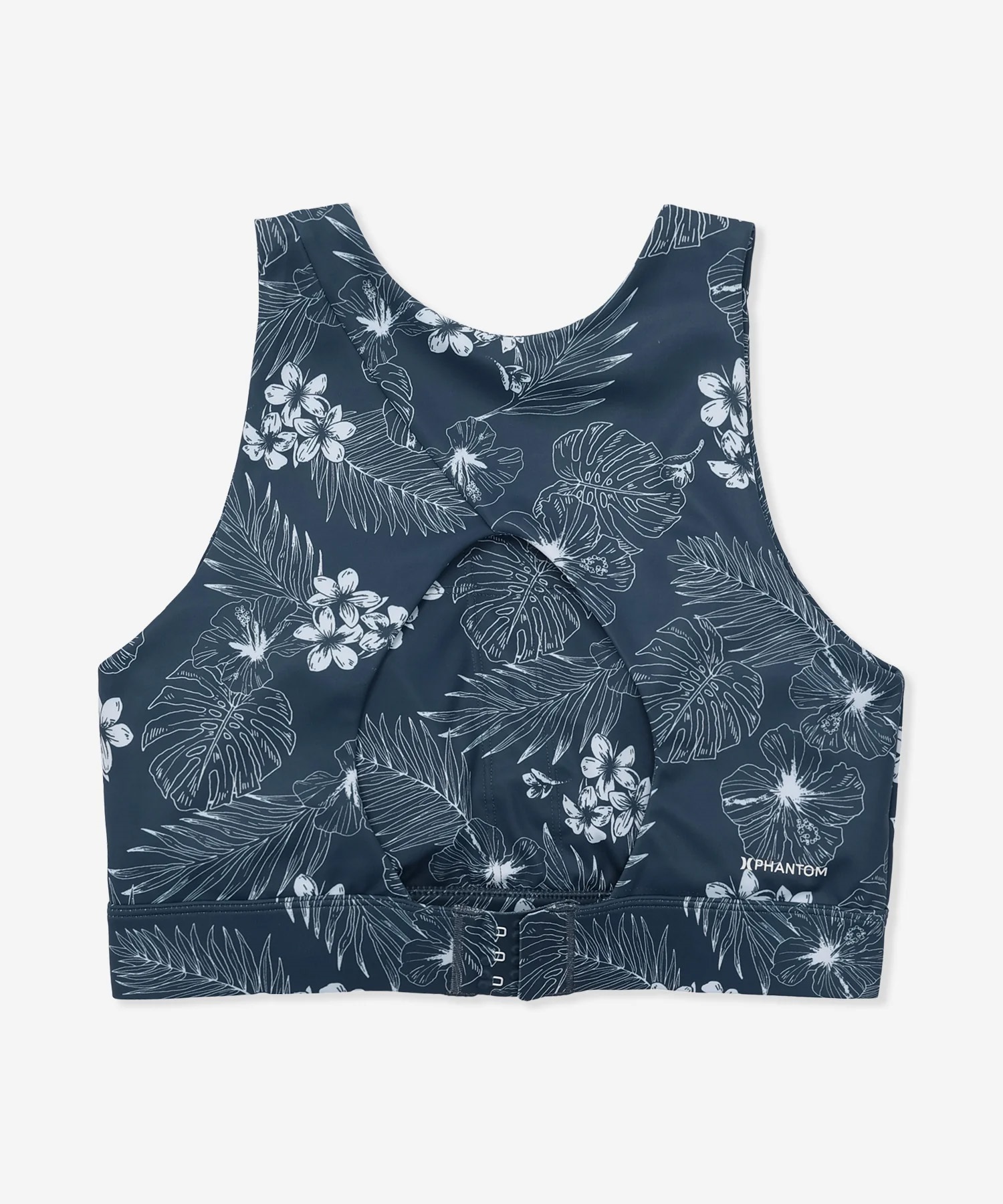 Hurley ハーレー 水着 レディース フィットネス トレーニングウェア スポーツブラ タンクトップ 水陸両用 UVカット WASB251051(BLK-S)