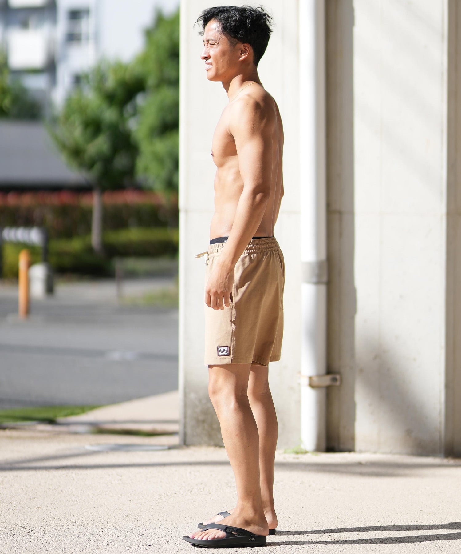 BILLABONG ビラボン 水着 トランクス メンズ ボードショーツ サーフパンツ ワンポイント ロゴ 16インチ 水陸両用 BF011-528(MOS-S)