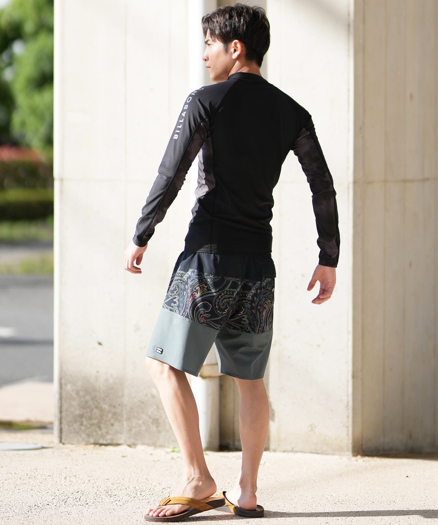 BILLABONG ビラボン 水着 トランクス メンズ ボードショーツ サーフパンツ 18.5インチ TRIBONG PRO BF011-502(DKA-28)