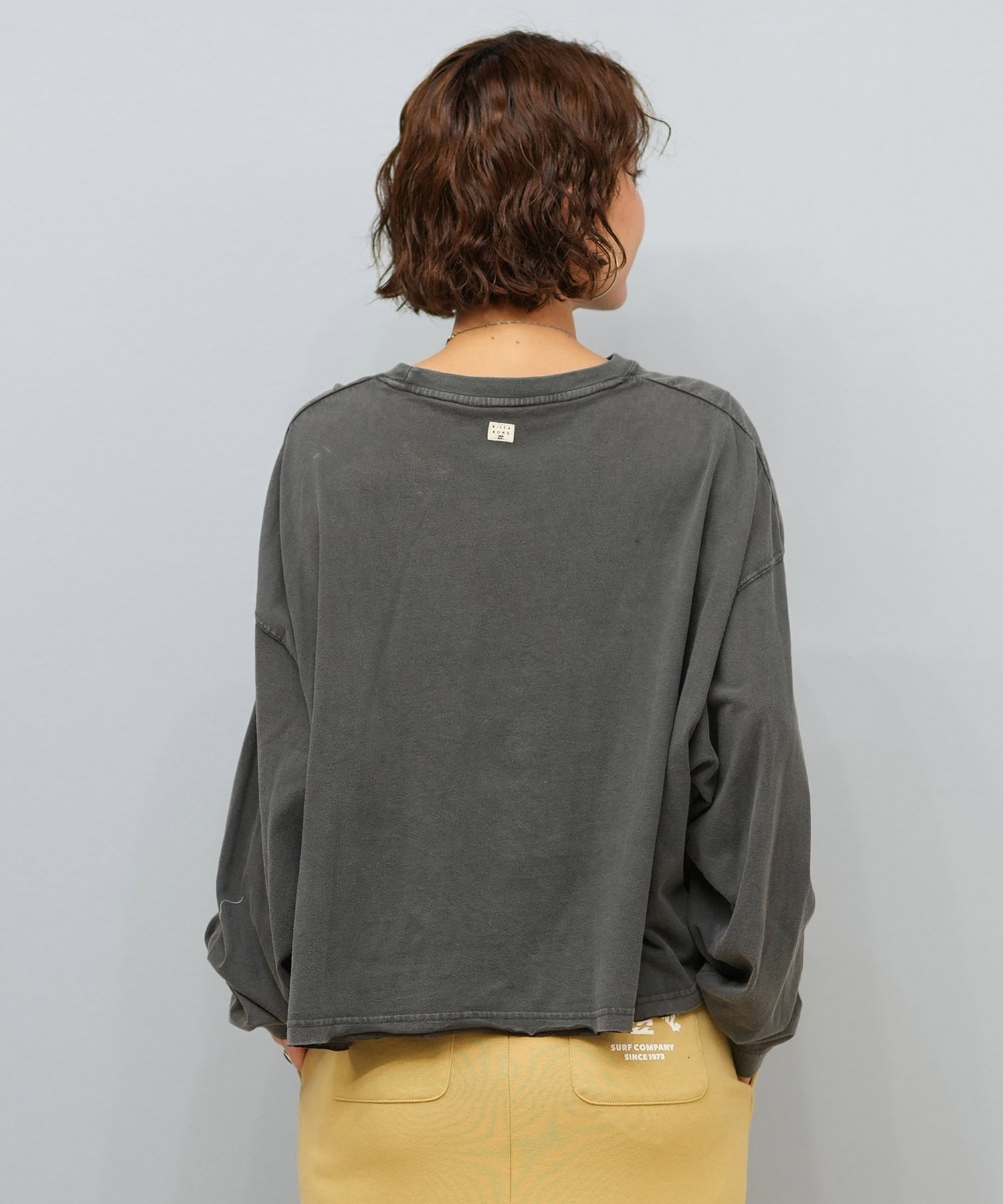 BILLABONG ビラボン 長袖 Tシャツ ロンT レディース DESERT WANDERING LS TEE BF014-054(BUR-M)