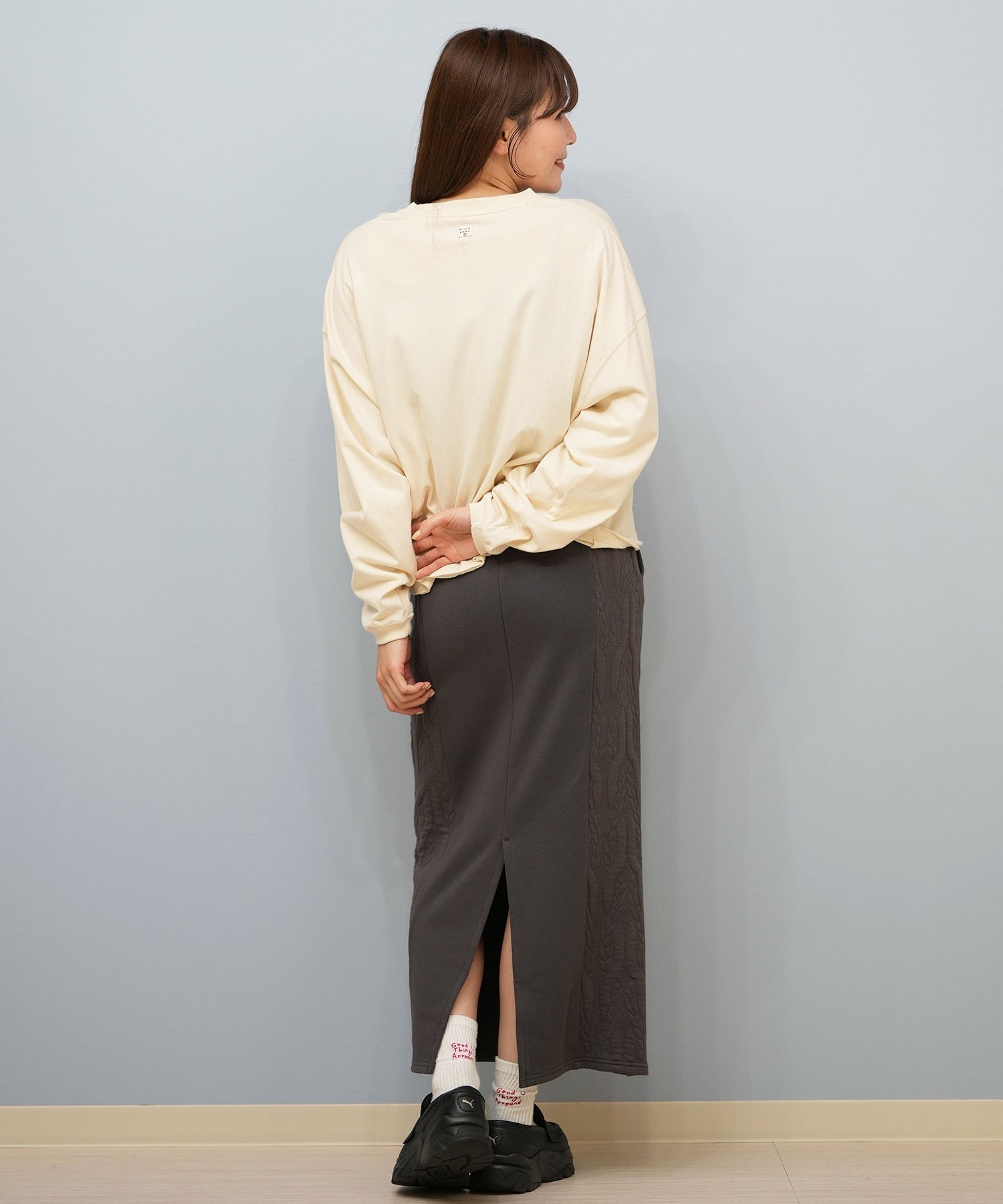 BILLABONG ビラボン 長袖 Tシャツ ロンT レディース DESERT WANDERING LS TEE BF014-054(BUR-M)