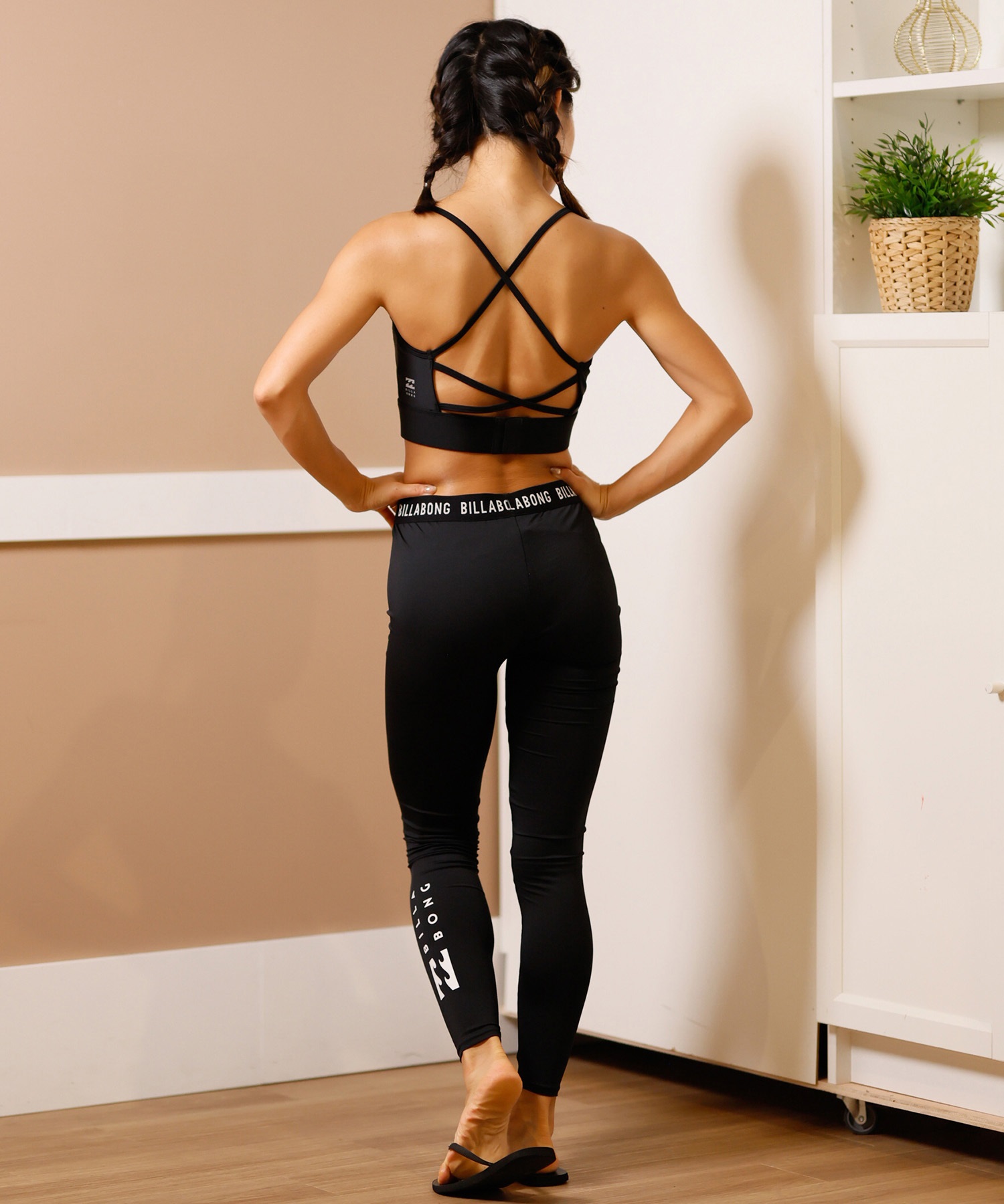 BILLABONG ビラボン 水着 レディース フィットネス BF013-400(BLK-M)