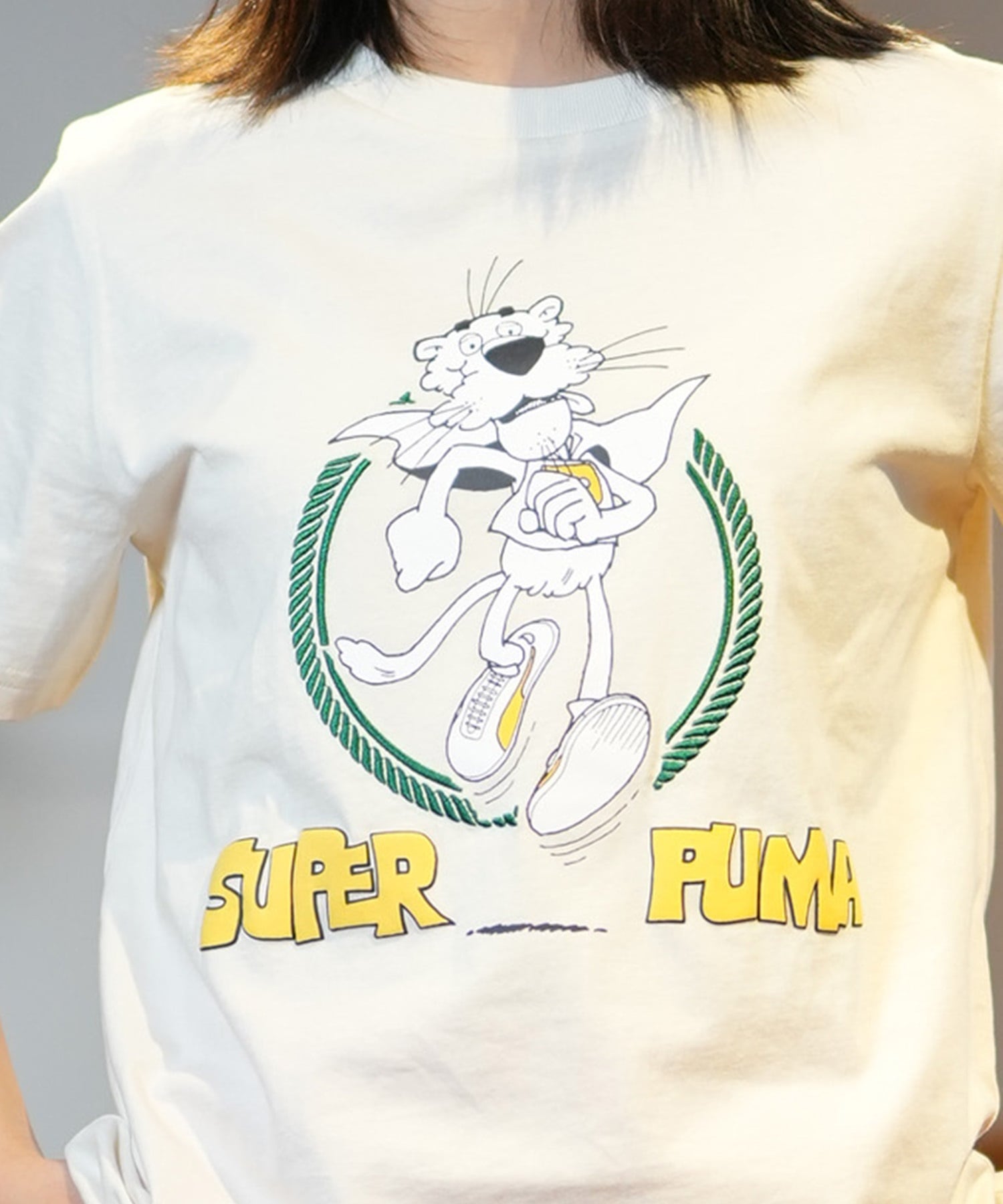 PUMA プーマ Tシャツ キッズ 半袖 スーパープーマ SUPER PUMA 629864(87-128cm)