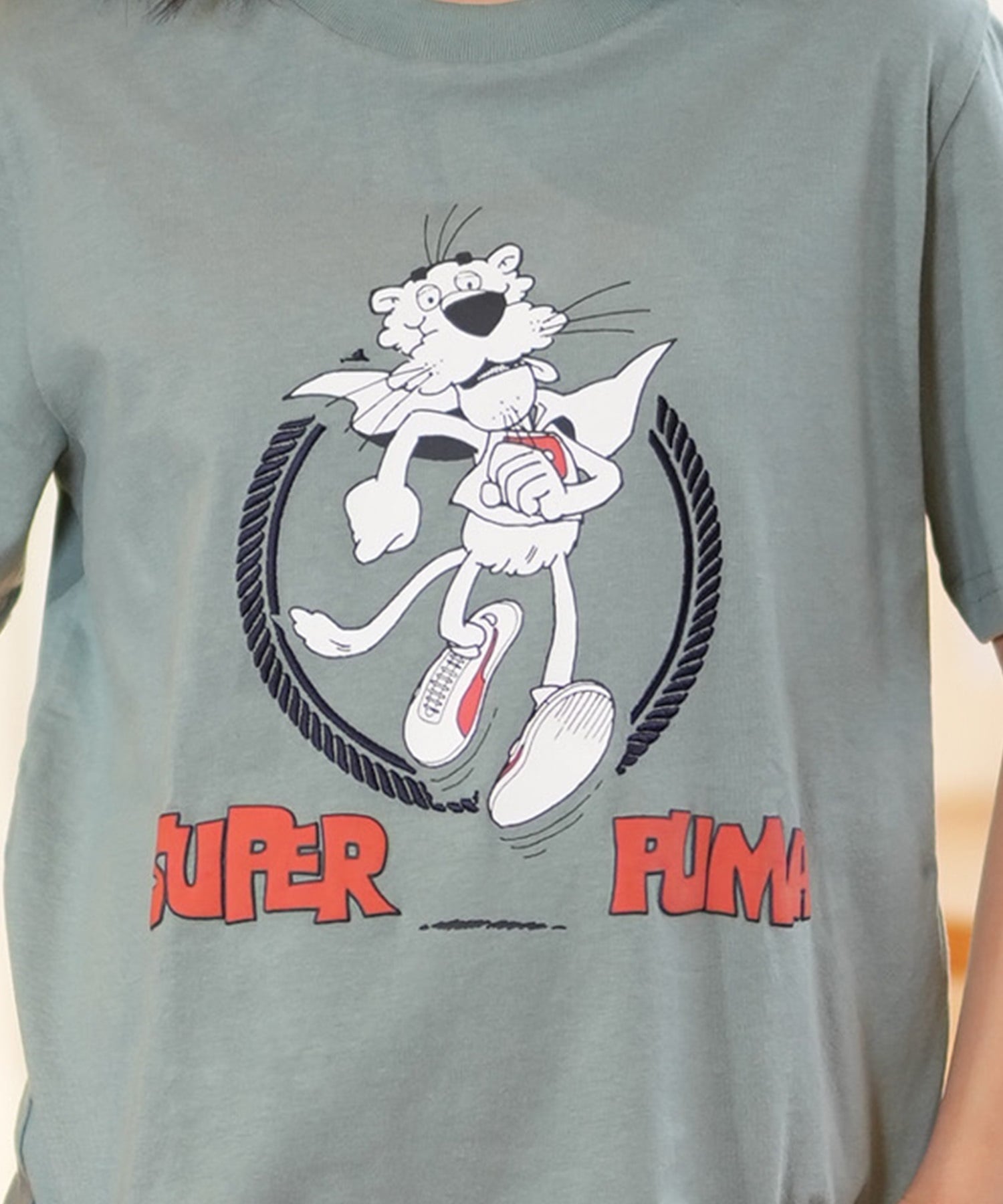 PUMA プーマ Tシャツ キッズ 半袖 スーパープーマ SUPER PUMA 629864(87-128cm)