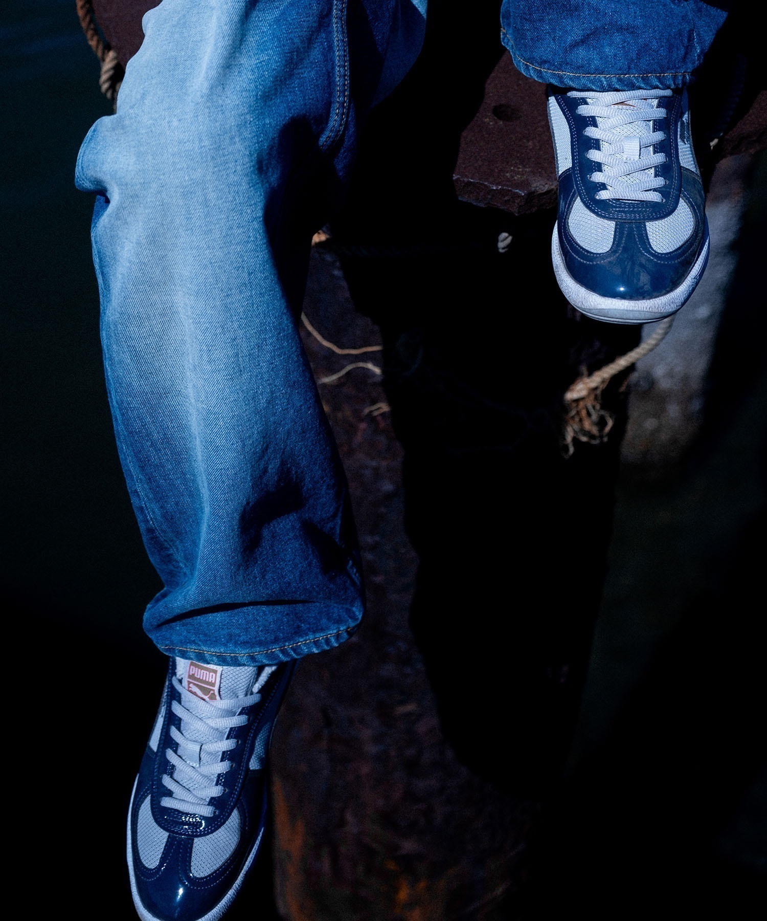 PUMA プーマ スニーカー メンズ レディース BlackEyePatch ブラックアイパッチ PALERMO PREMIUM SKATE BEP 40604201(01-26.0cm)