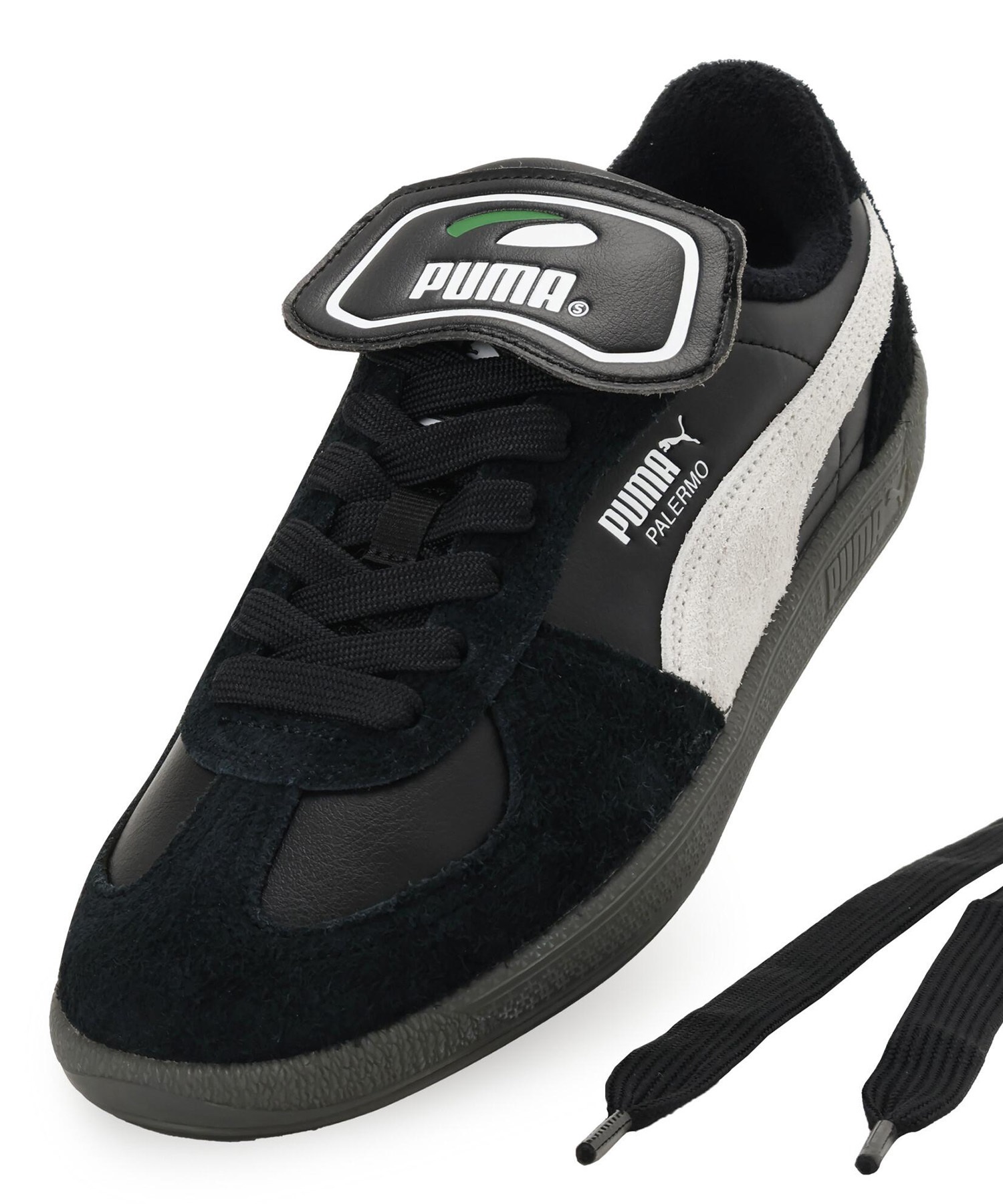 PUMA プーマ スニーカー メンズ レディース 靴 シューズ スケシュー ローカット パレルモ SKATE TONGUE 405436(01-23.0cm)