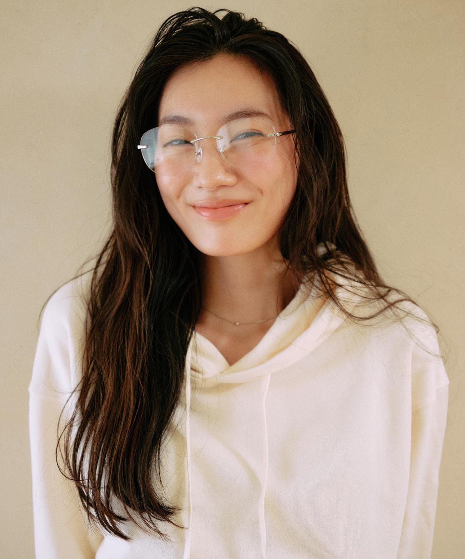 RIKKA FEMME リッカファム プルオーバー パーカー レディース スウェット フーディー ワンポイント 刺繍 裏毛 RF25FW17(IVO-FREE)