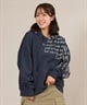 RIKKA FEMME リッカファム プルオーバー パーカー レディース スウェット フーディー ロゴ プリント 裏毛 RF25FW08(LBE-FREE)
