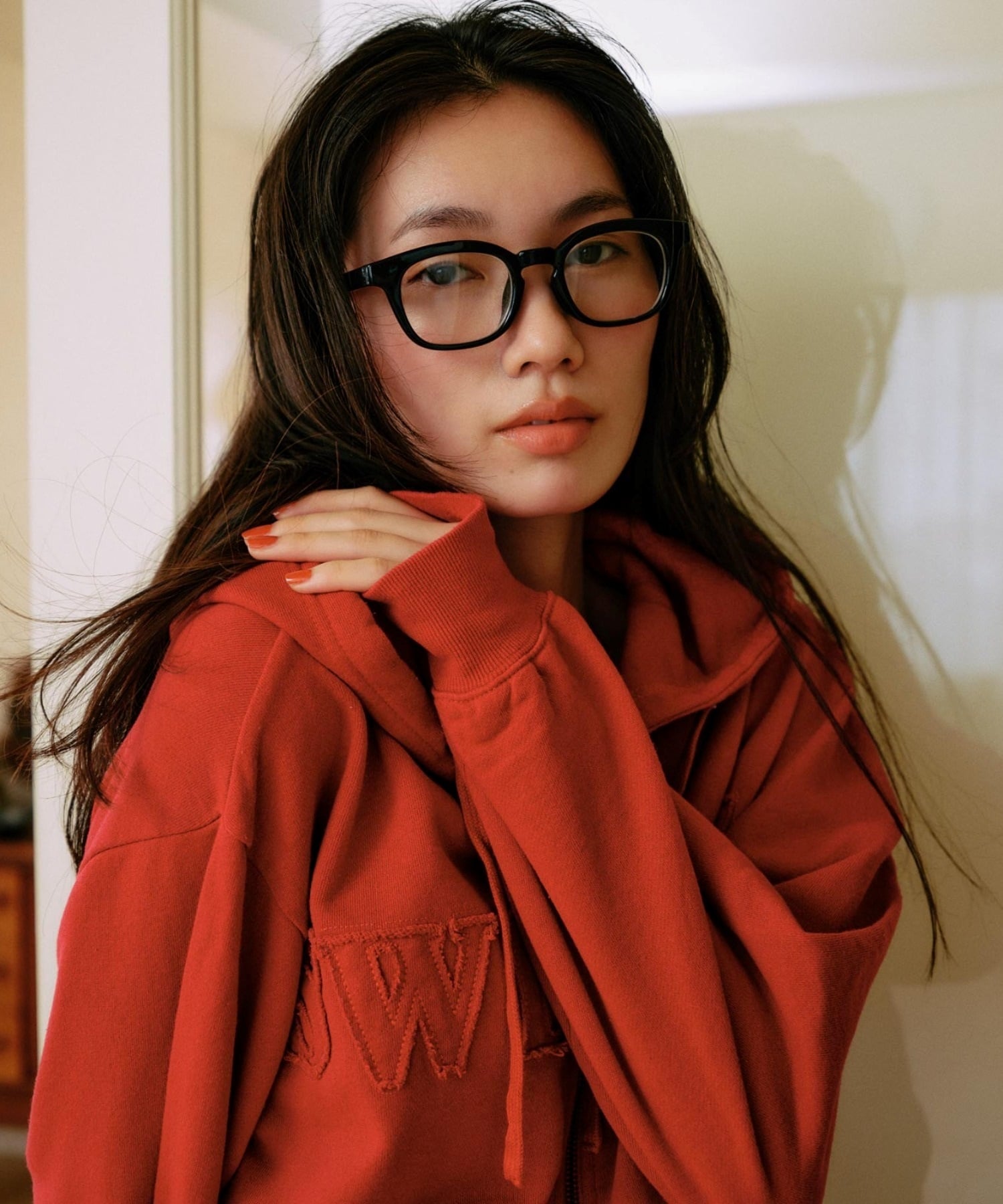 RIKKA FEMME リッカファム ジップアップ パーカー レディース スウェット フーディー ロゴ ワッペン 裏毛 セットアップ対応 RF25FW09(CGY-FREE)