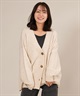 RIKKA FEMME リッカファム ニット セーター カーディガン レディース ビッグシルエット RF25FW23(IVO-FREE)