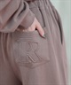 RIKKA FEMME リッカファム ロングパンツ レディース スウェットパンツ ポケット デザイン 裏毛 セットアップ対応 RF25FW10(CGY-FREE)