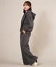 RIKKA FEMME リッカファム ロングパンツ レディース スウェットパンツ ポケット デザイン 裏毛 セットアップ対応 RF25FW10(CGY-FREE)