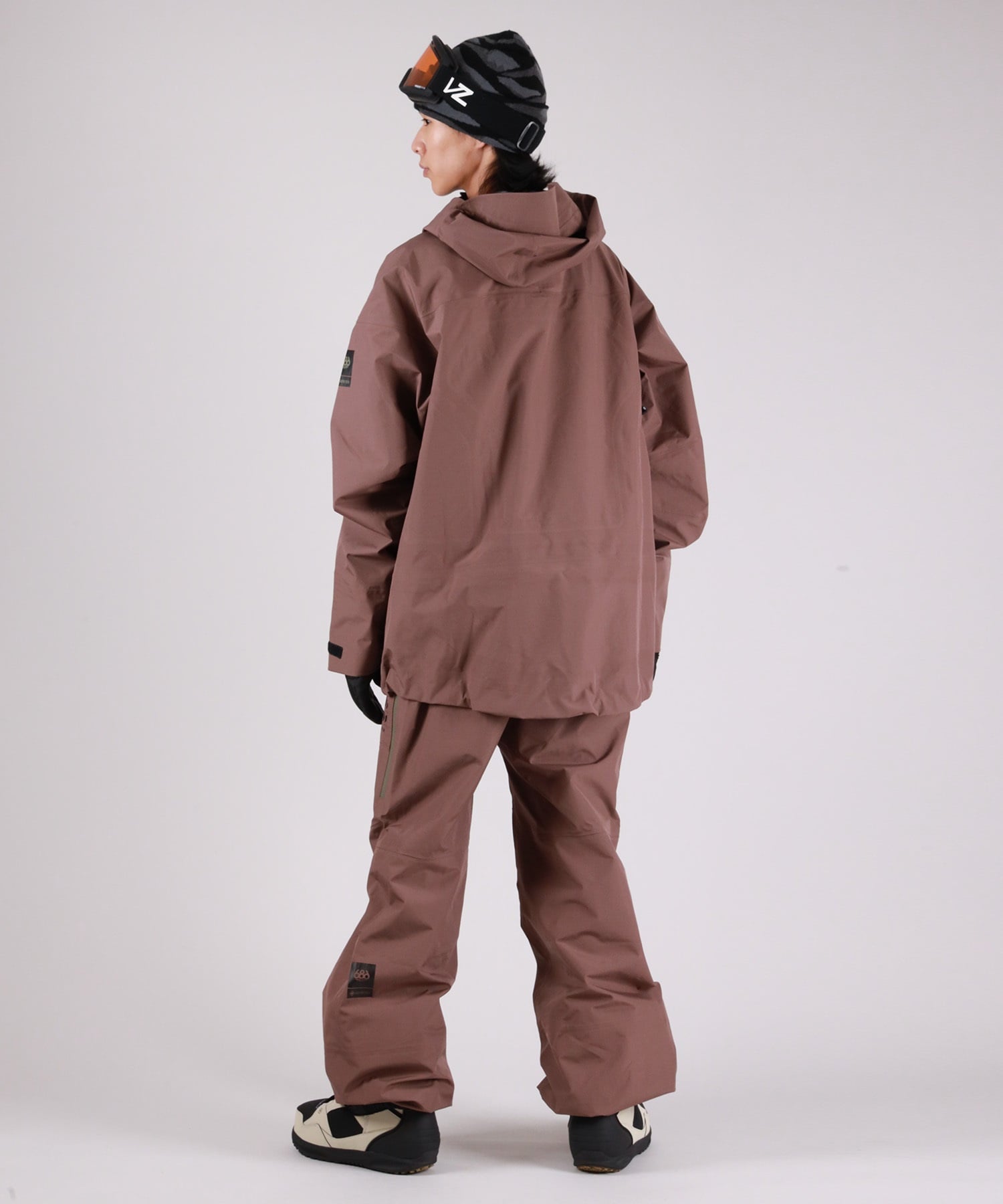 686 シックスエイトシックス GORE-TEX 3L ATV BIB スノーボード ウェア パンツ ユニセックス ゴアテックス 25-26モデル MM A17【2526】(BLK-M)