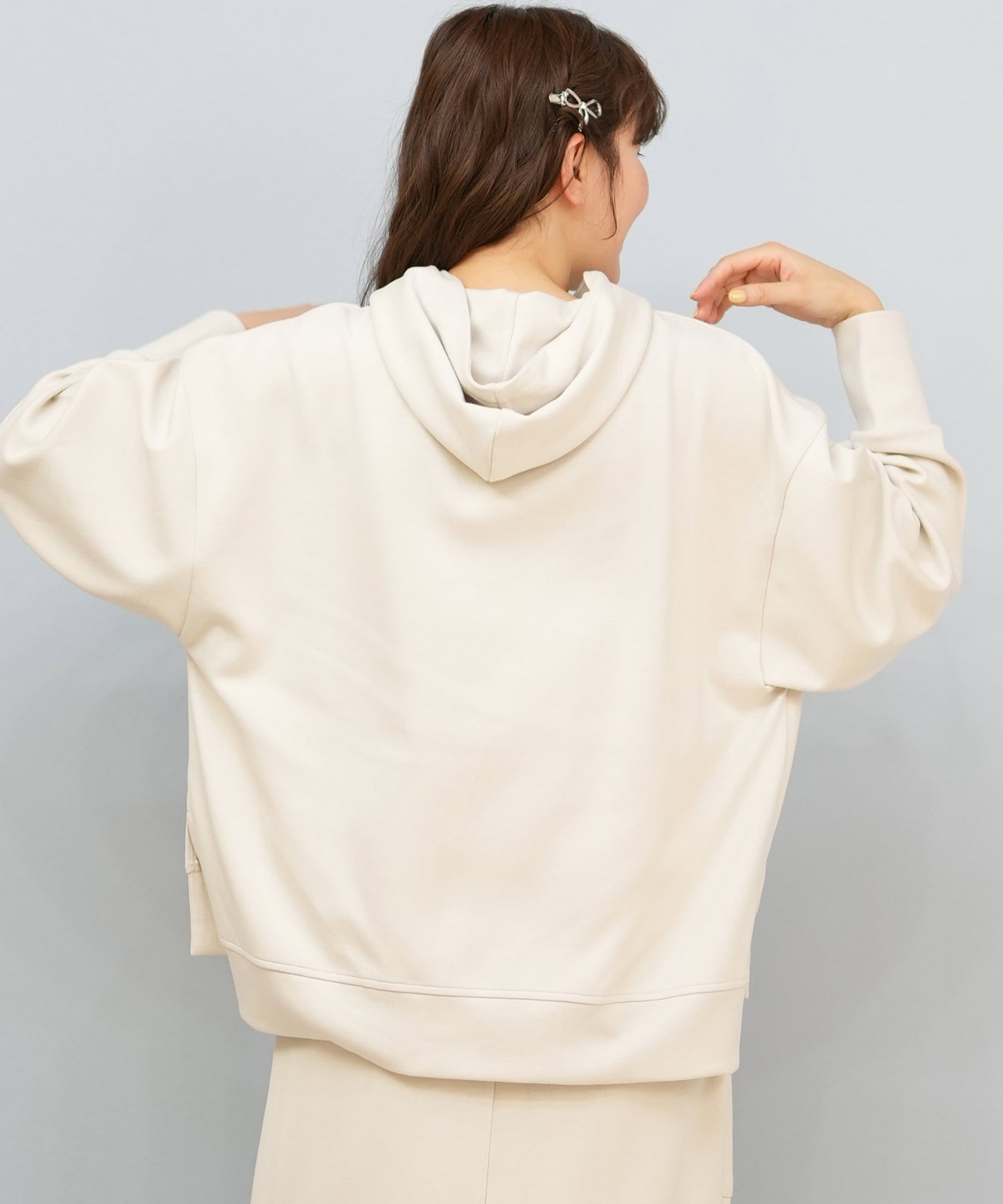 ROXY ロキシー プルオーバー パーカー レディース フーディー ロゴ ワンポイント オーバーサイズ セットアップ対応 RPO254610M(BLK-M)