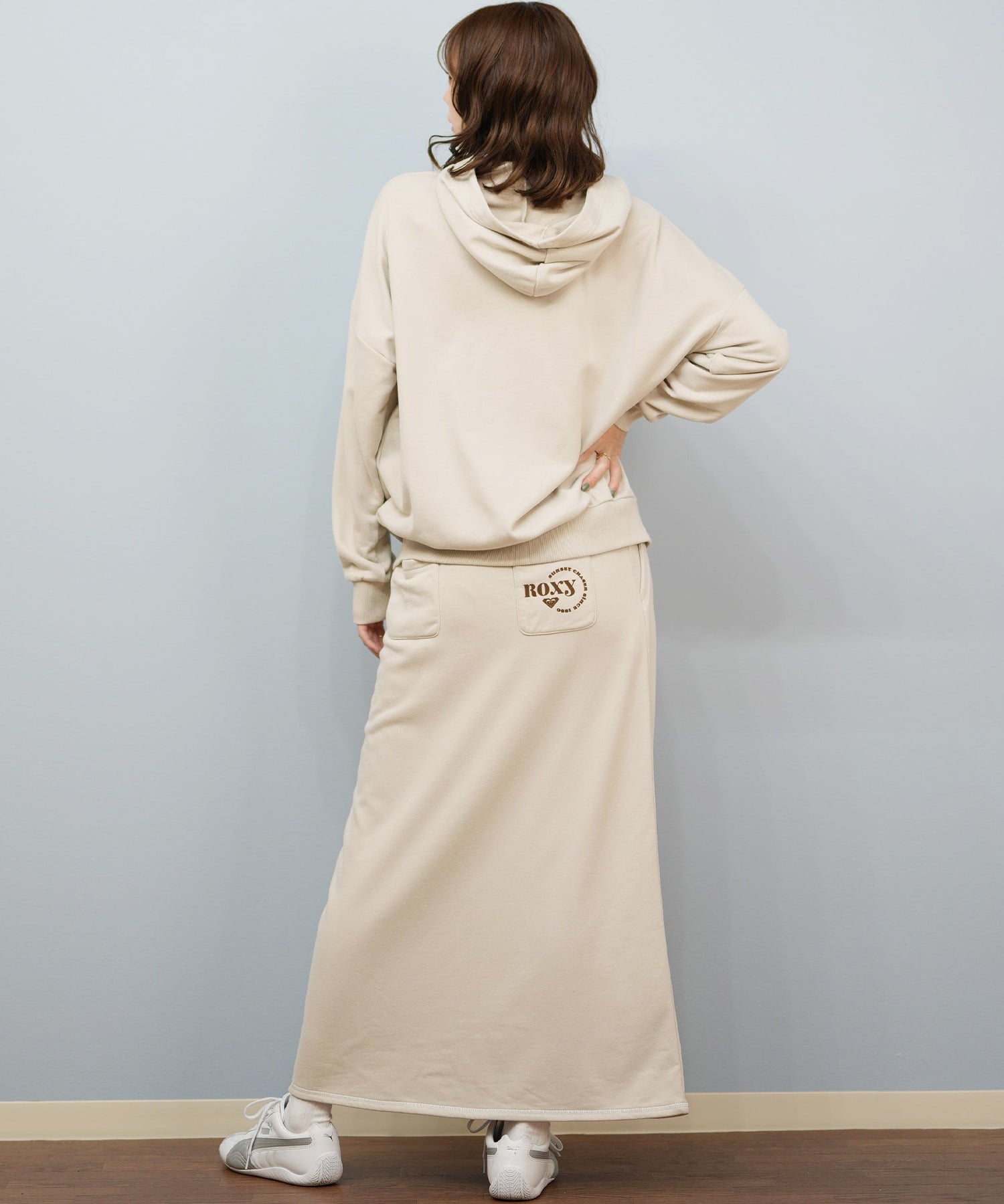 ROXY ロキシー ジップアップ パーカー レディース ロゴ シンプル JIVY ZIP HOODIE RZP254029(BLK-M)