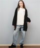 ROXY ロキシー ニット セーター カーディガン レディース ロング シンプル ロゴ MY HEART ウィメンズ カーディガン RSR254602T(BLK-M)
