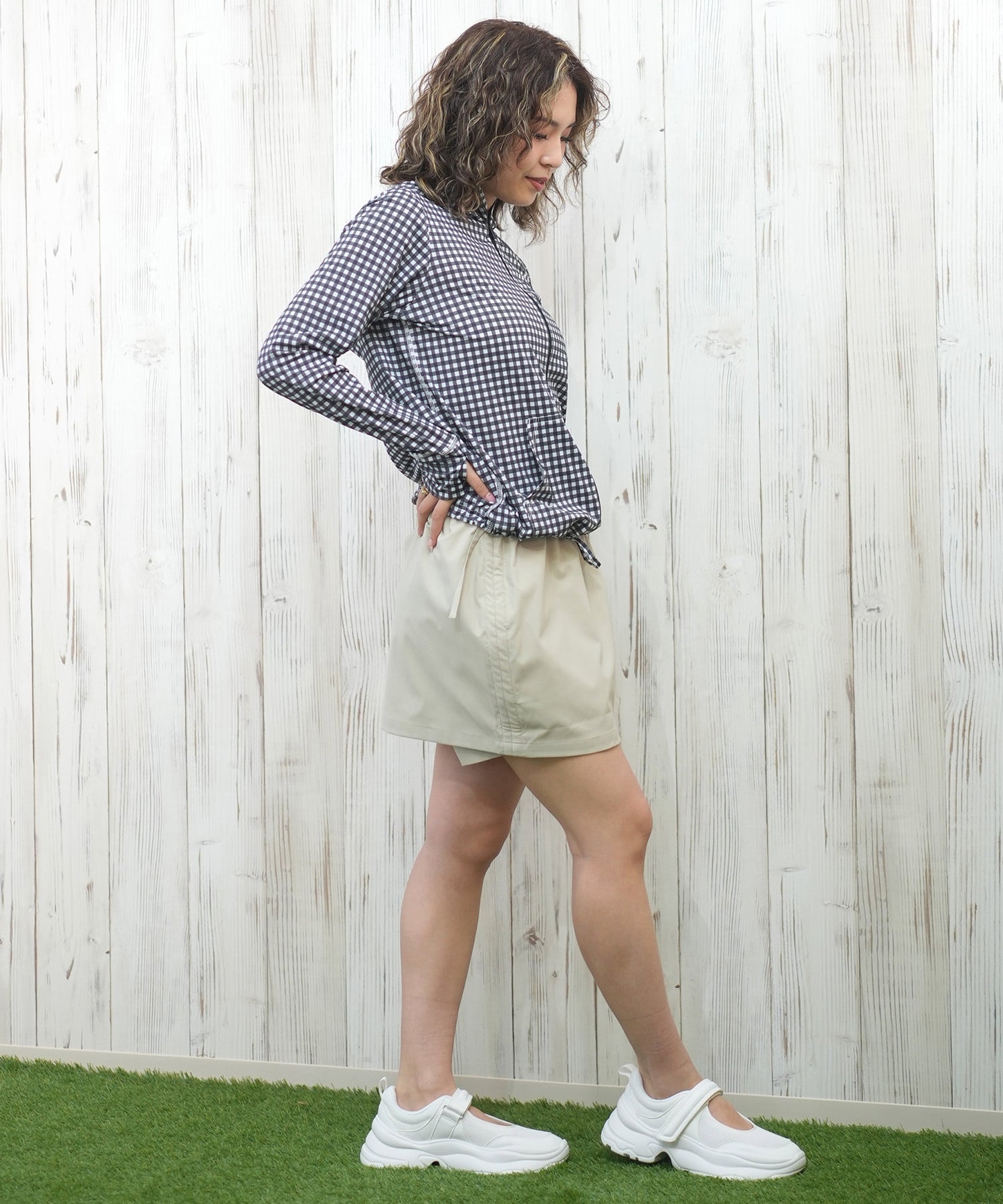 ROXY ロキシー 水着 レディース ラッシュガード ジップアップ パーカー UVカット 接触冷感 速乾 軽量 AURORA RLY251029(WHT-S)