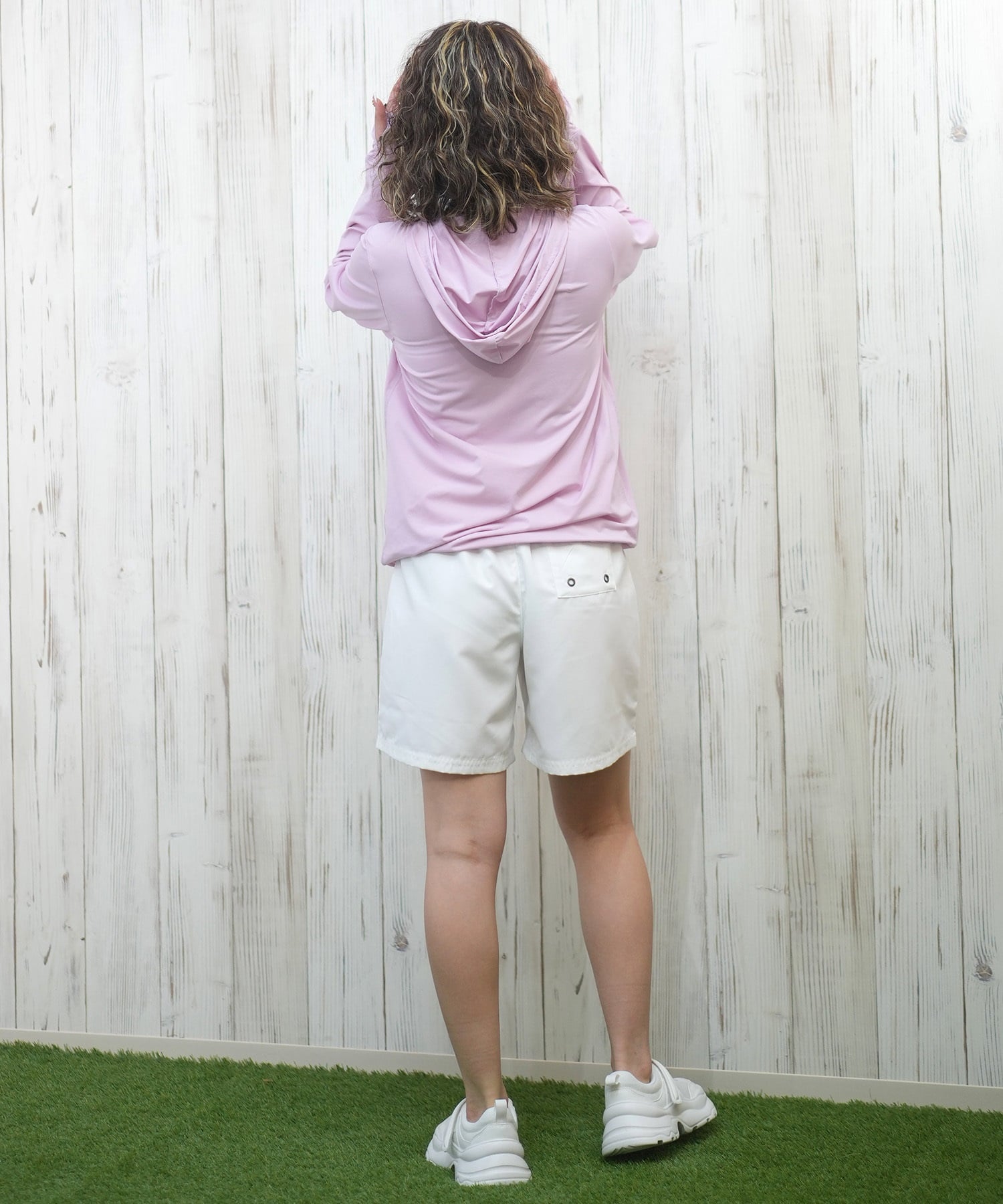 ROXY ロキシー 水着 レディース ラッシュガード ジップアップ パーカー UVカット 接触冷感 速乾 軽量 AURORA RLY251029(WHT-S)