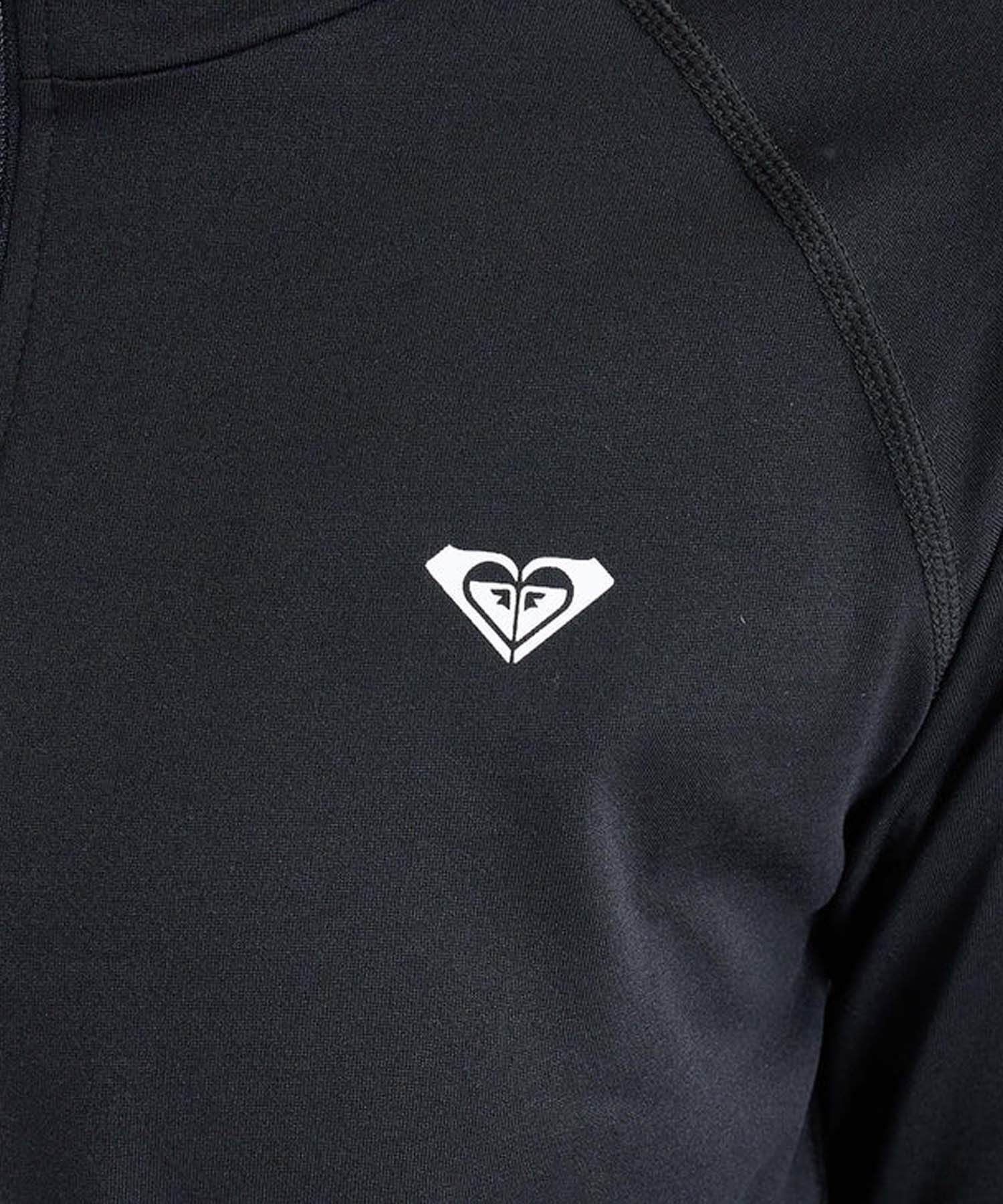 ROXY ロキシー ラッシュガード 水着 レディース パーカー ジップアップ 長袖 水陸両用 UVカット HISTORICAL LOGO HOODIE RLY251032(BGR-M)