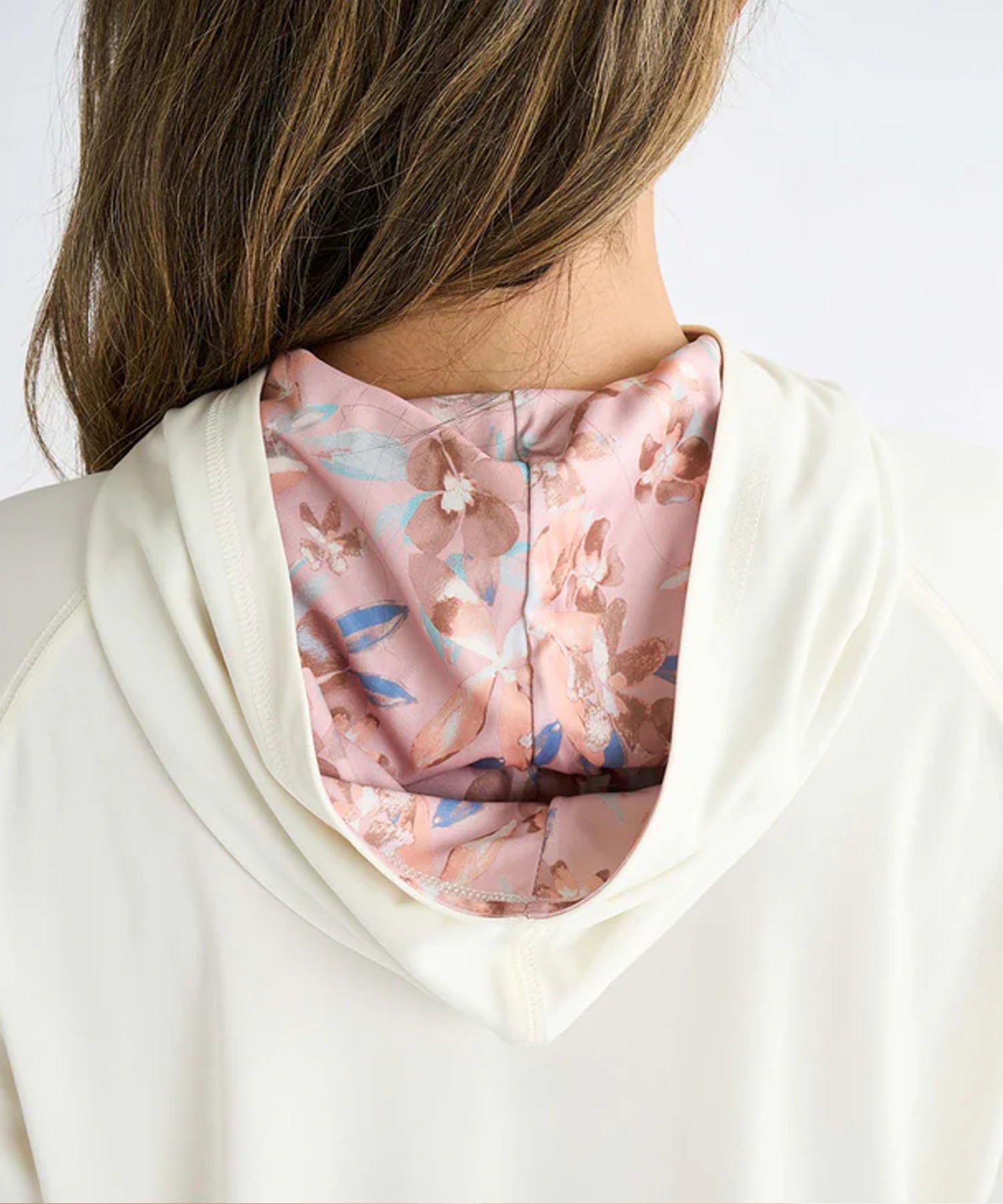 ROXY ロキシー ラッシュガード レディース パーカー ジップアップ 長袖 水陸両用 UVカット ARTSY FLORAL LOGO PARKA RLY251041(BLU-S)