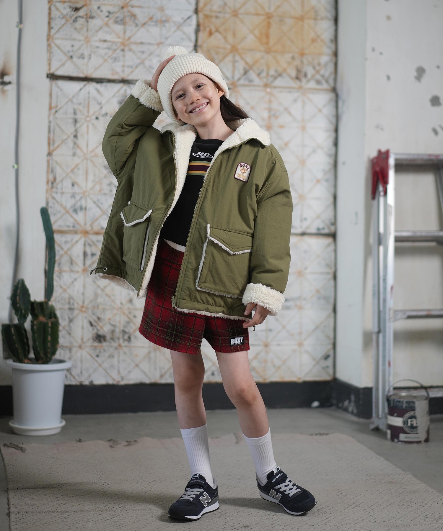 ROXY ジャケットコーデ