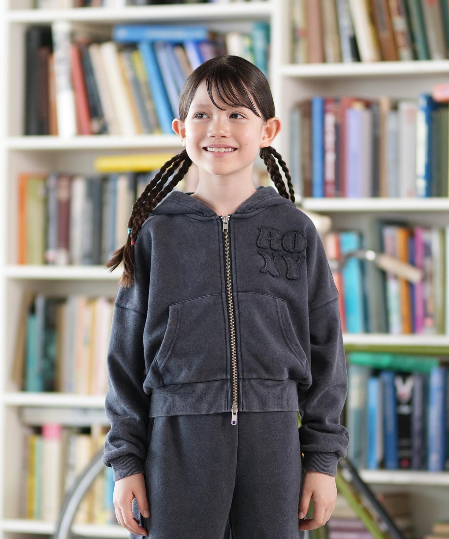 ROXY スウェットパーカー