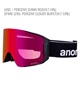 ANON アノン Sync Goggles MFI Face Mask スノーボード ゴーグル ユニセックス ムラサキスポーツ 25-26モデル MM D11【2526】(DEEPCHERRY-NA)