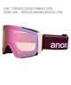 ANON アノン Sync Goggles MFI Face Mask スノーボード ゴーグル ユニセックス ムラサキスポーツ 25-26モデル MM D11【2526】(DEEPCHERRY-NA)