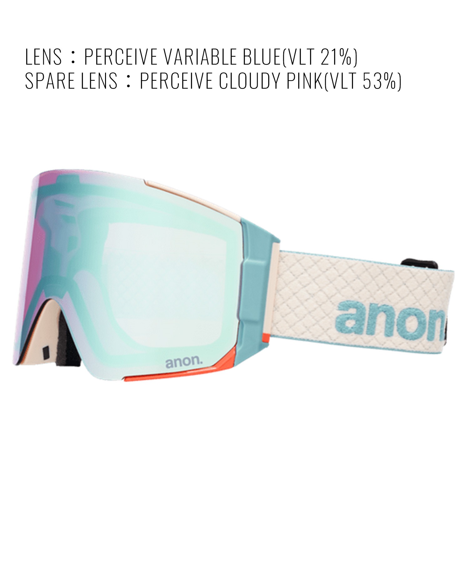 ANON アノン Sync Goggles MFI Face Mask スノーボード ゴーグル ユニセックス ムラサキスポーツ 25-26モデル MM D11【2526】(DEEPCHERRY-NA)