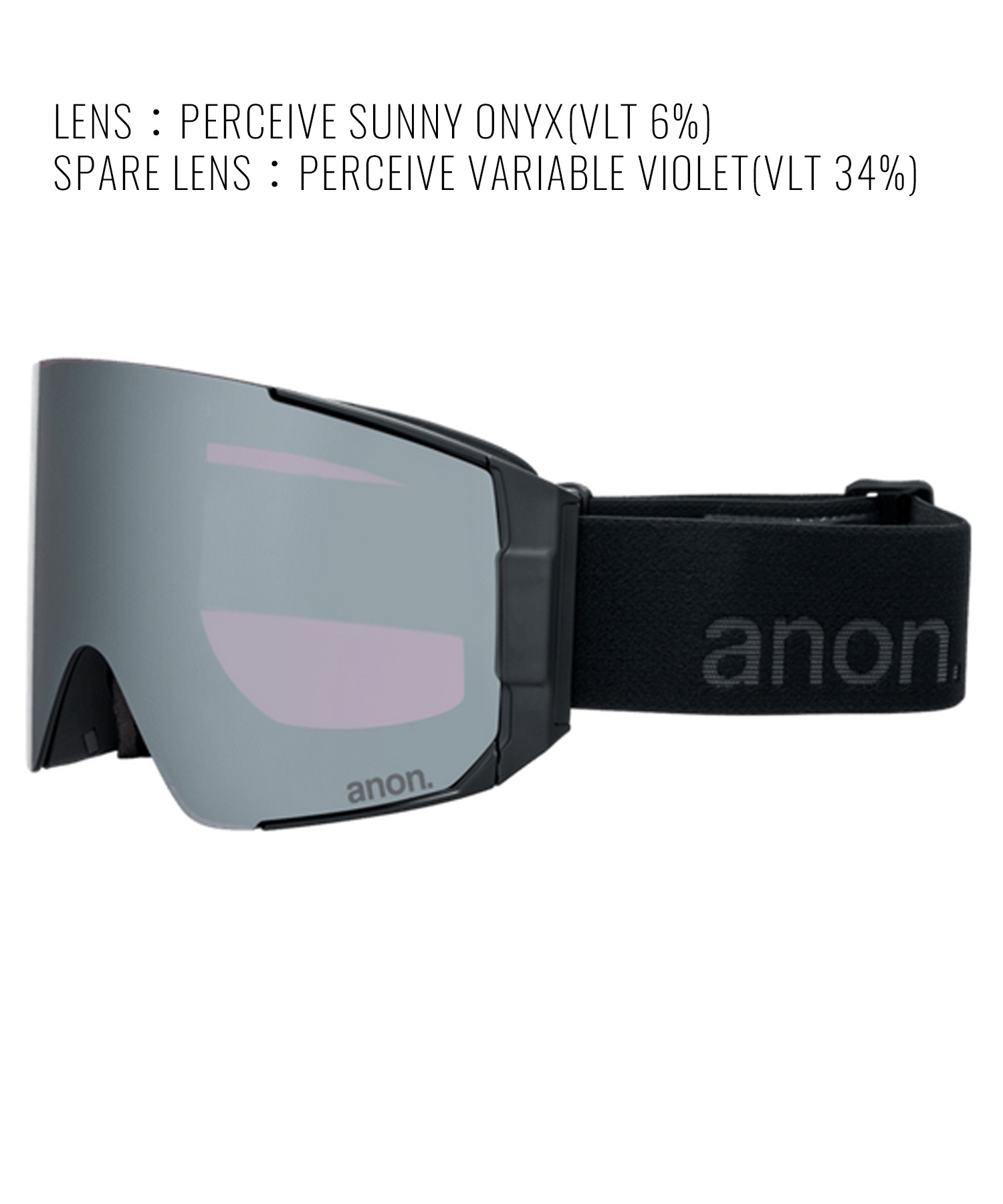 ANON アノン Sync Goggles MFI Face Mask スノーボード ゴーグル ユニセックス ムラサキスポーツ 25-26モデル MM D11【2526】(DEEPCHERRY-NA)