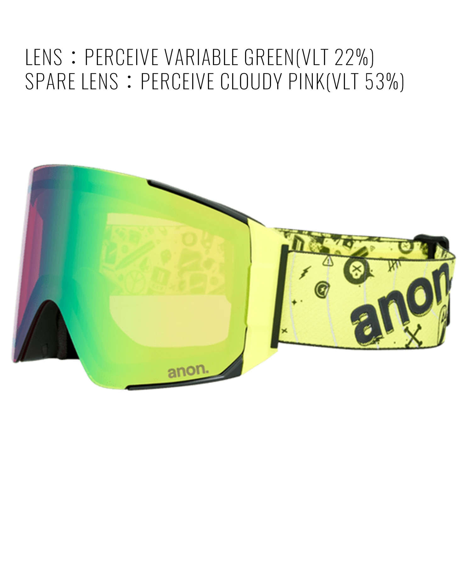 ANON アノン Sync Goggles MFI Face Mask スノーボード ゴーグル ユニセックス ムラサキスポーツ 25-26モデル MM D11【2526】(DEEPCHERRY-NA)