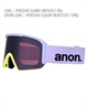 ANON アノン Nesa Goggles MFI Face Mask スノーボード ゴーグル ユニセックス ムラサキスポーツ 25-26モデル MM D11【2526】(SNOWFLURRY-NA)