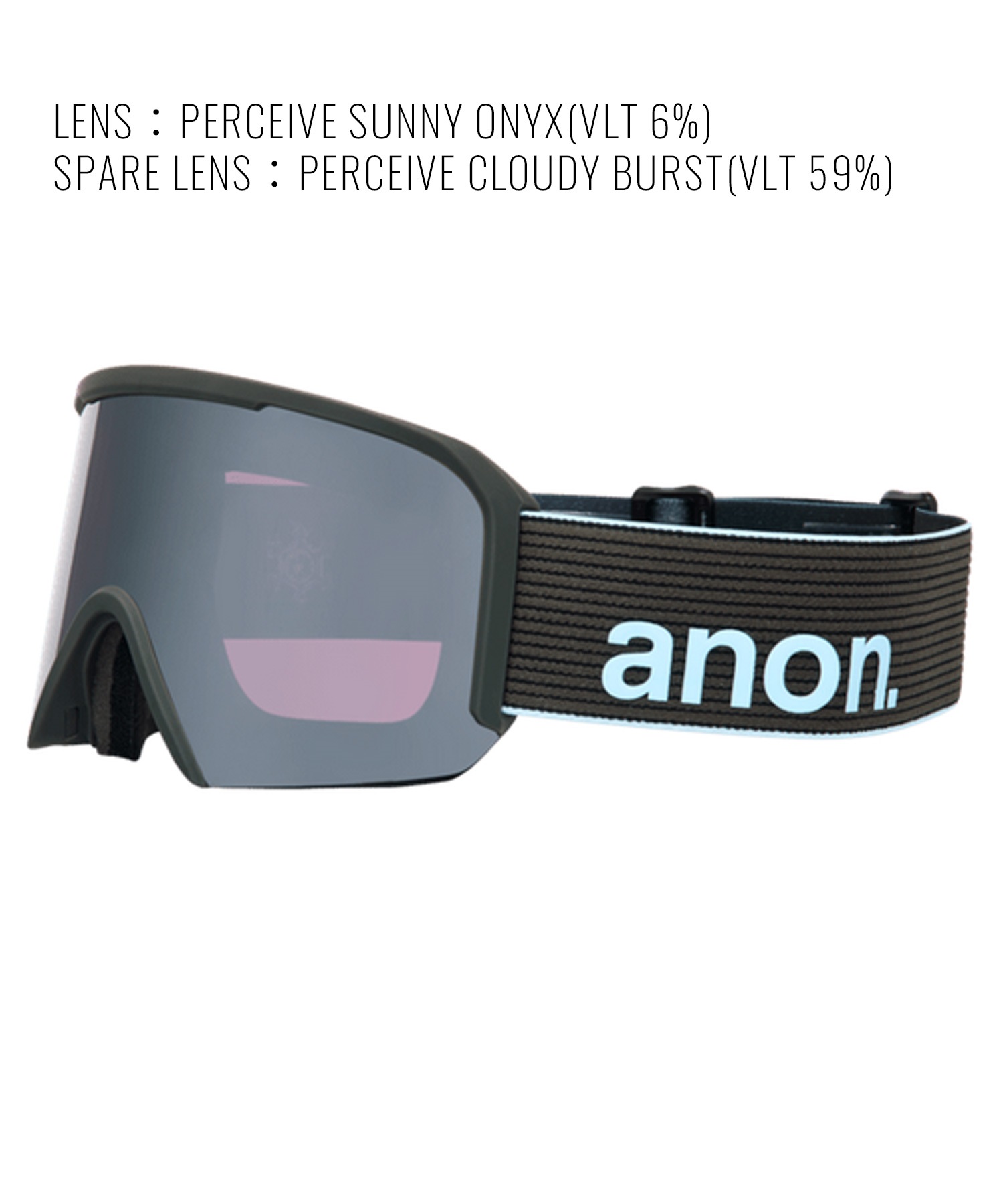 ANON アノン Nesa Goggles MFI Face Mask スノーボード ゴーグル ユニセックス ムラサキスポーツ 25-26モデル MM D11【2526】(SNOWFLURRY-NA)