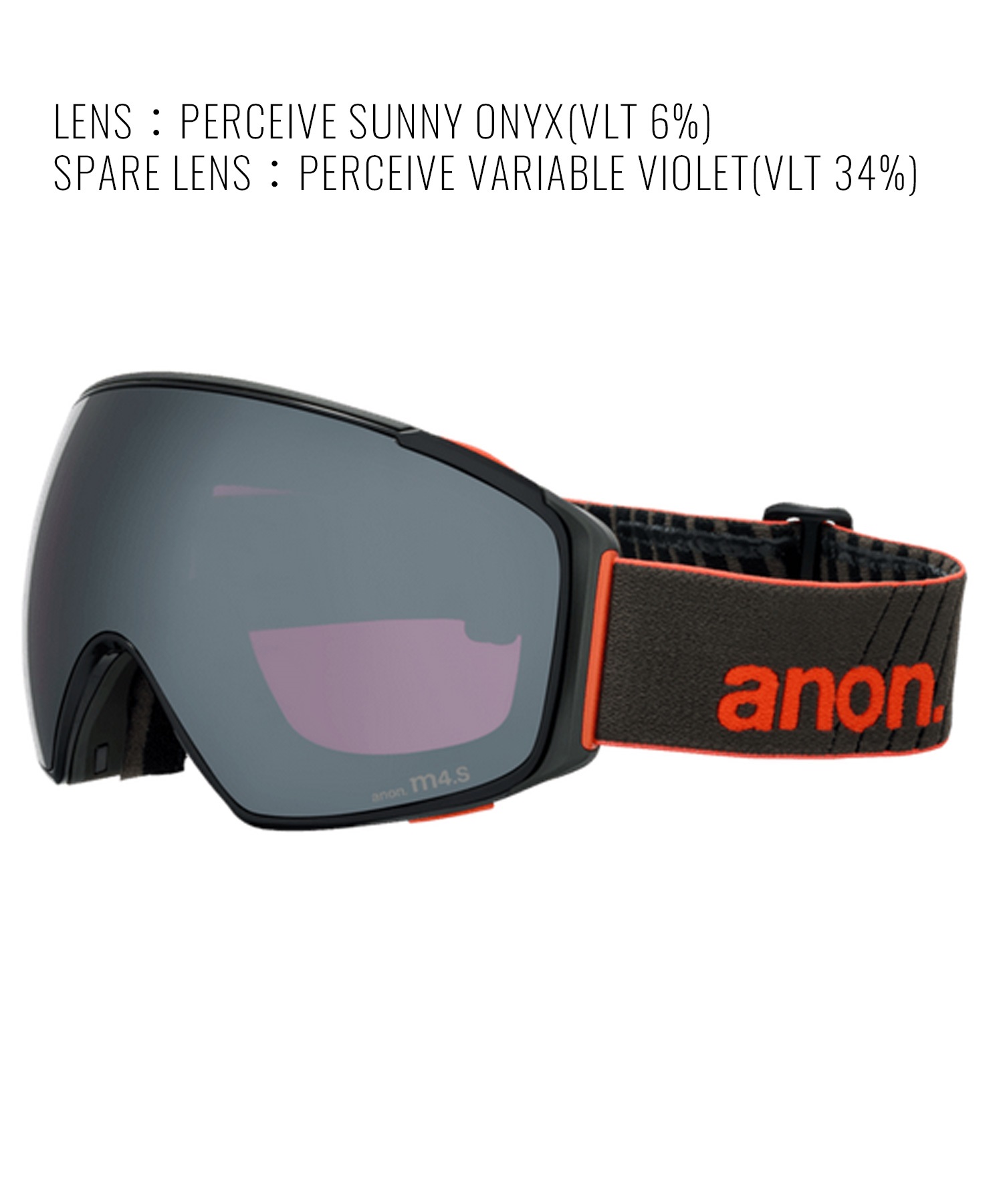 ANON アノン M4S Goggles MFI Face Mask Toric スノーボード ゴーグル ユニセックス ムラサキスポーツ 25-26モデル MM D11【2526】(DEEPCHERRY-NA)