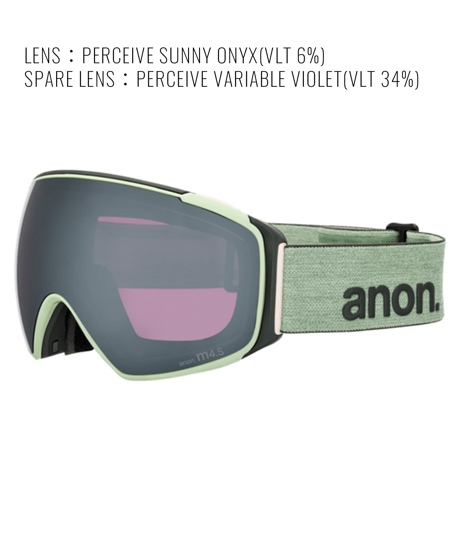 ANON アノン M4S Goggles MFI Face Mask Toric スノーボード ゴーグル ユニセックス ムラサキスポーツ 25-26モデル MM D11【2526】(DEEPCHERRY-NA)