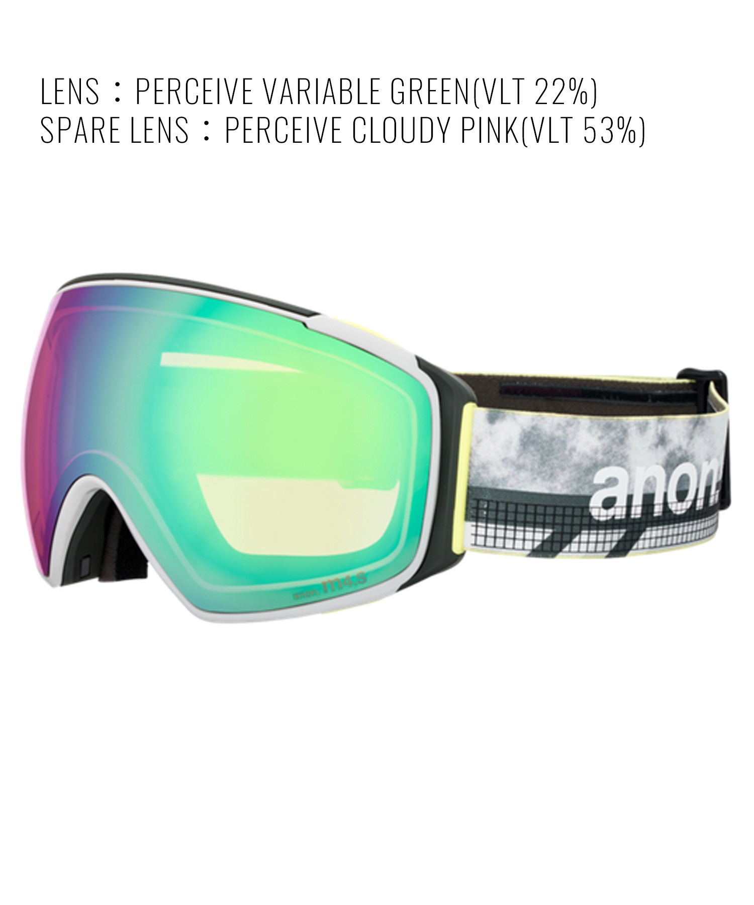 ANON アノン M4S Goggles MFI Face Mask Toric スノーボード ゴーグル ユニセックス ムラサキスポーツ 25-26モデル MM D11【2526】(DEEPCHERRY-NA)