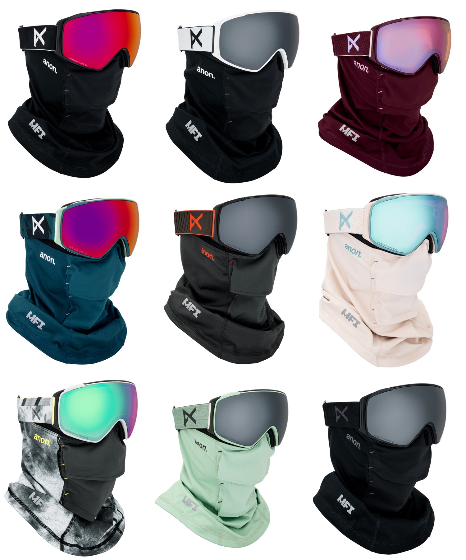 ANON アノン M4S Goggles MFI Face Mask Toric スノーボード ゴーグル ユニセックス ムラサキスポーツ 25-26モデル MM D11【2526】(DEEPCHERRY-NA)