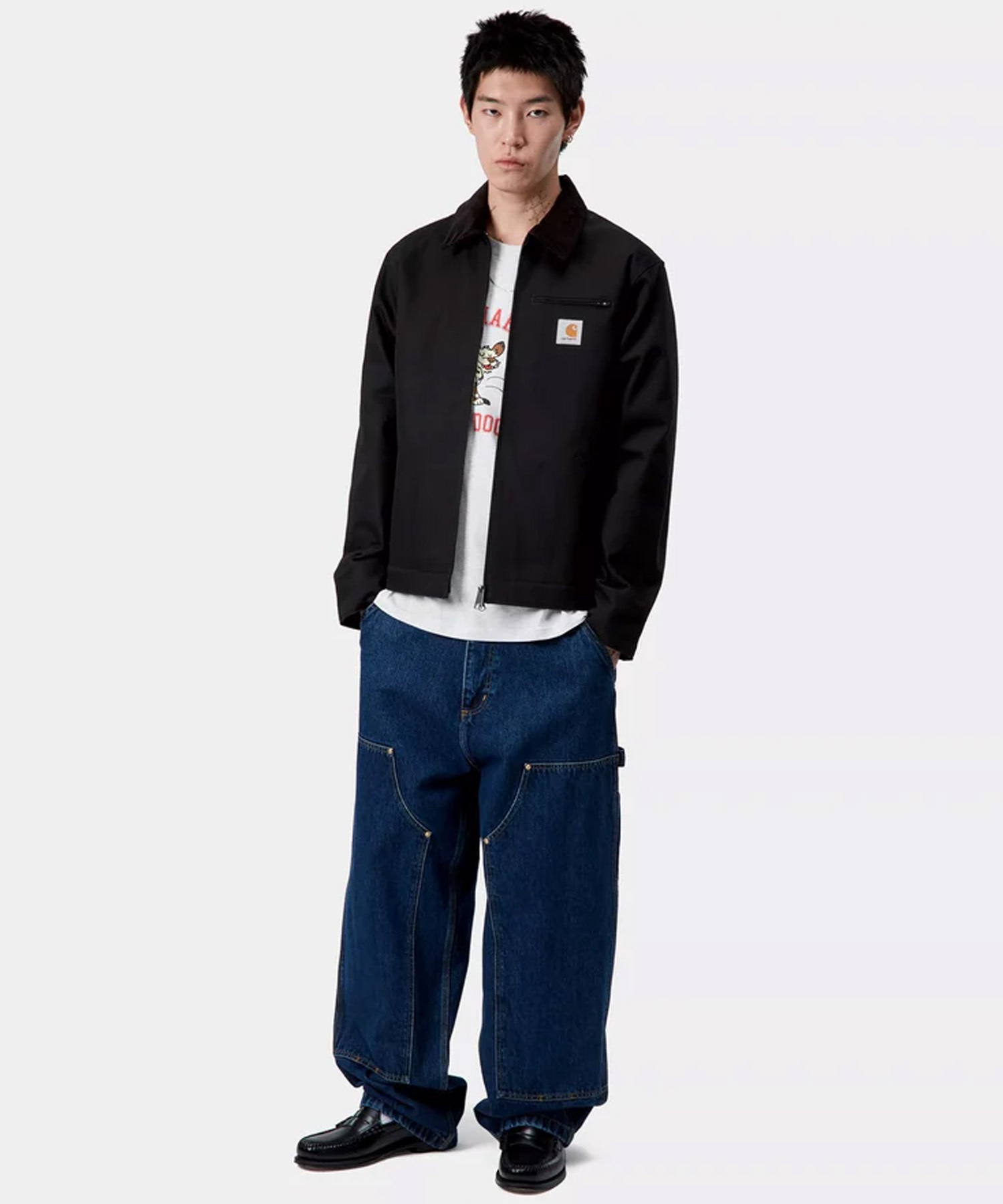 Carhartt WIP カーハート ダブリューアイピー アウター メンズ デトロイトジャケット DETROIT JACKET I015264(BLACK-S)