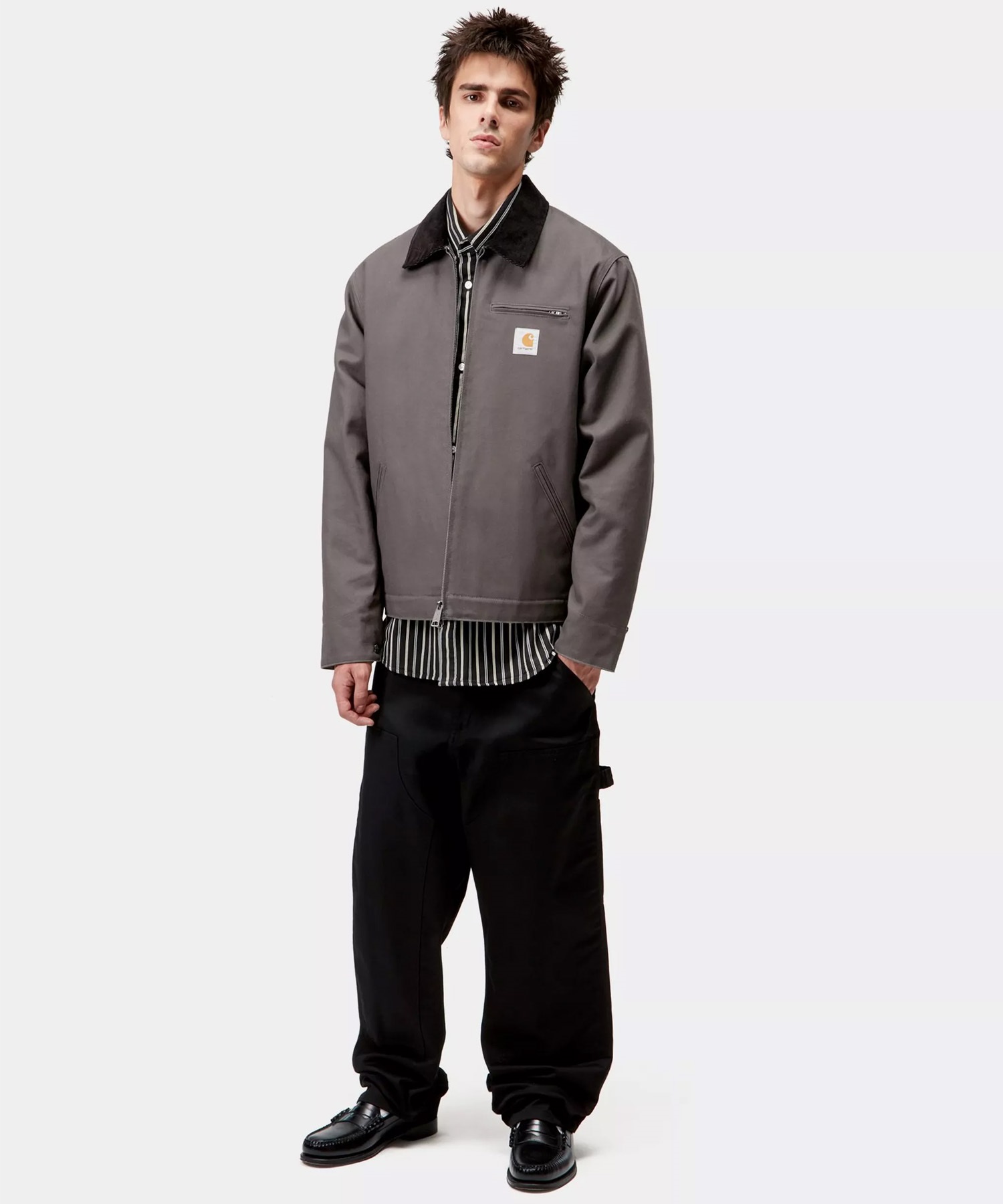 Carhartt WIP カーハート ダブリューアイピー アウター メンズ デトロイトジャケット DETROIT JACKET I015264(BLACK-S)