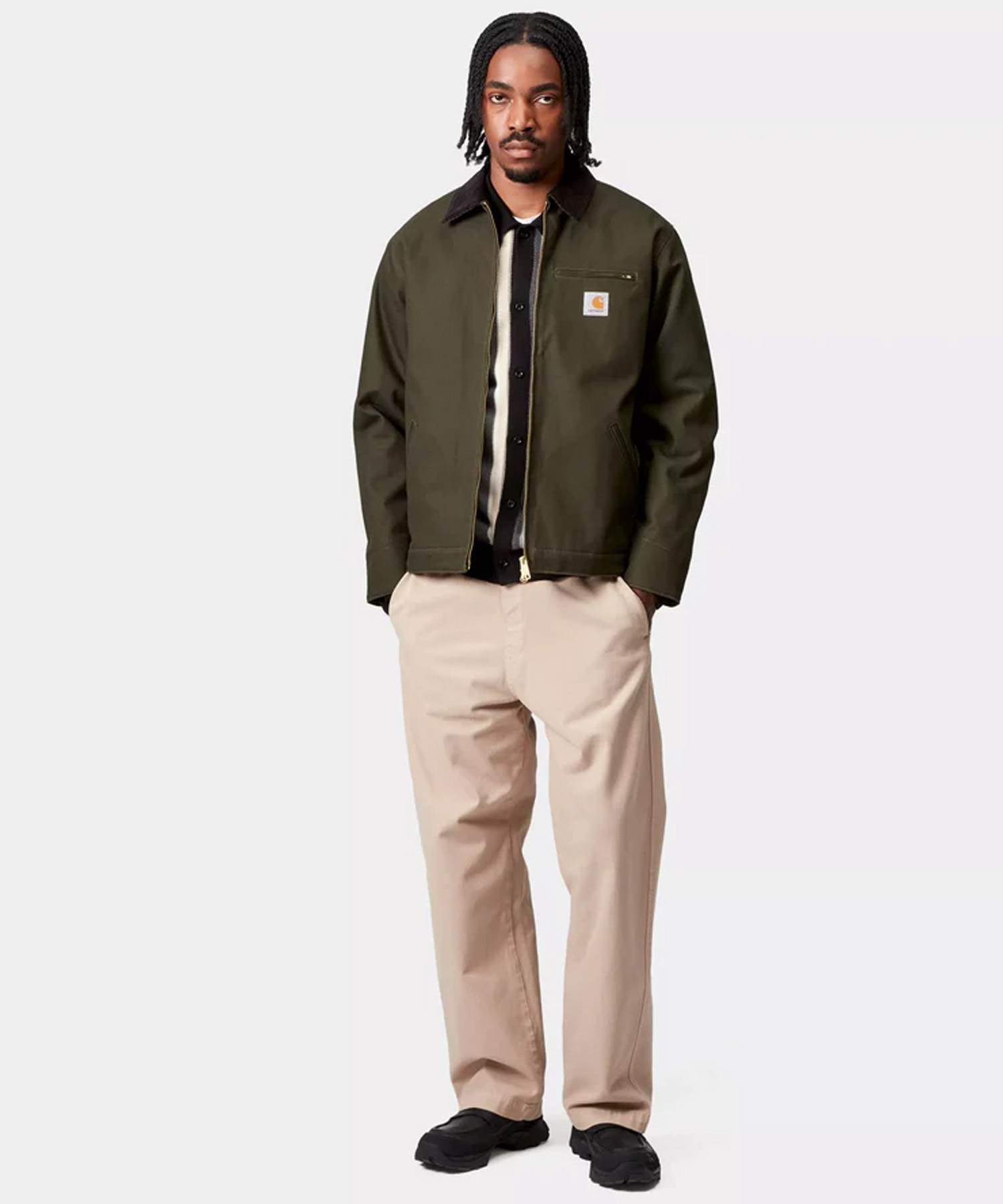 Carhartt WIP カーハート ダブリューアイピー アウター メンズ デトロイトジャケット DETROIT JACKET I015264(BLACK-S)