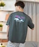 Columbia コロンビア 半袖 Tシャツ メンズ オーバーサイズTシャツ UVケア バックプリント PM4502 ムラサキスポーツ限定(100-S)